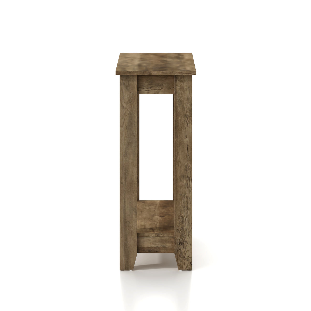 GALANO Transitional Console Table with Open Lower Shelf, 35.2"