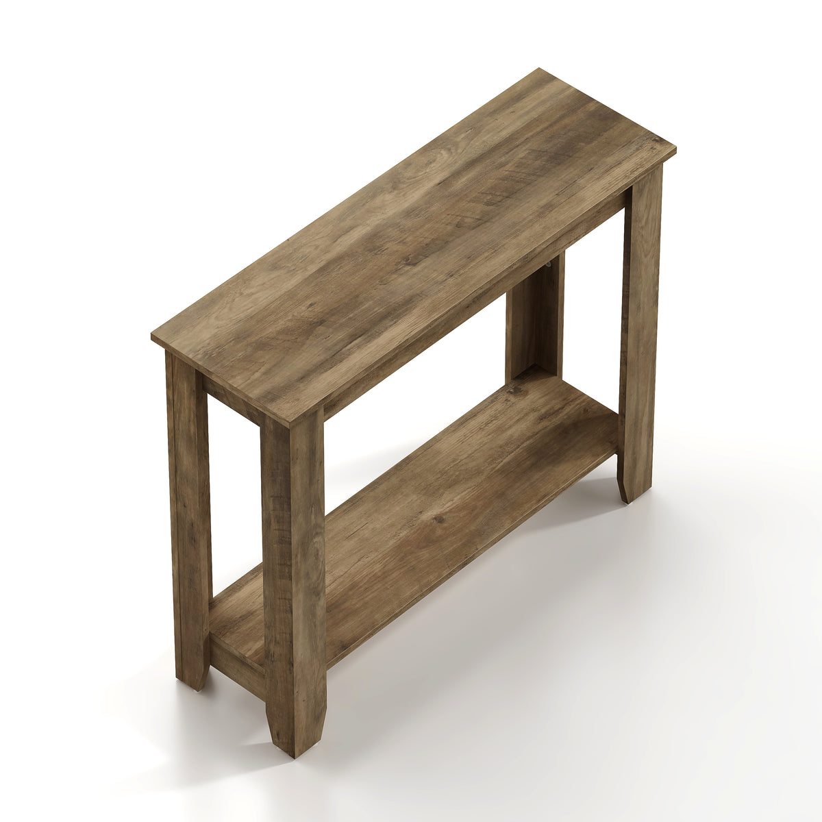 GALANO Transitional Console Table with Open Lower Shelf, 35.2"