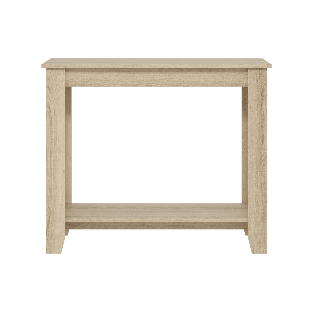 GALANO Transitional Console Table with Open Lower Shelf, 35.2"