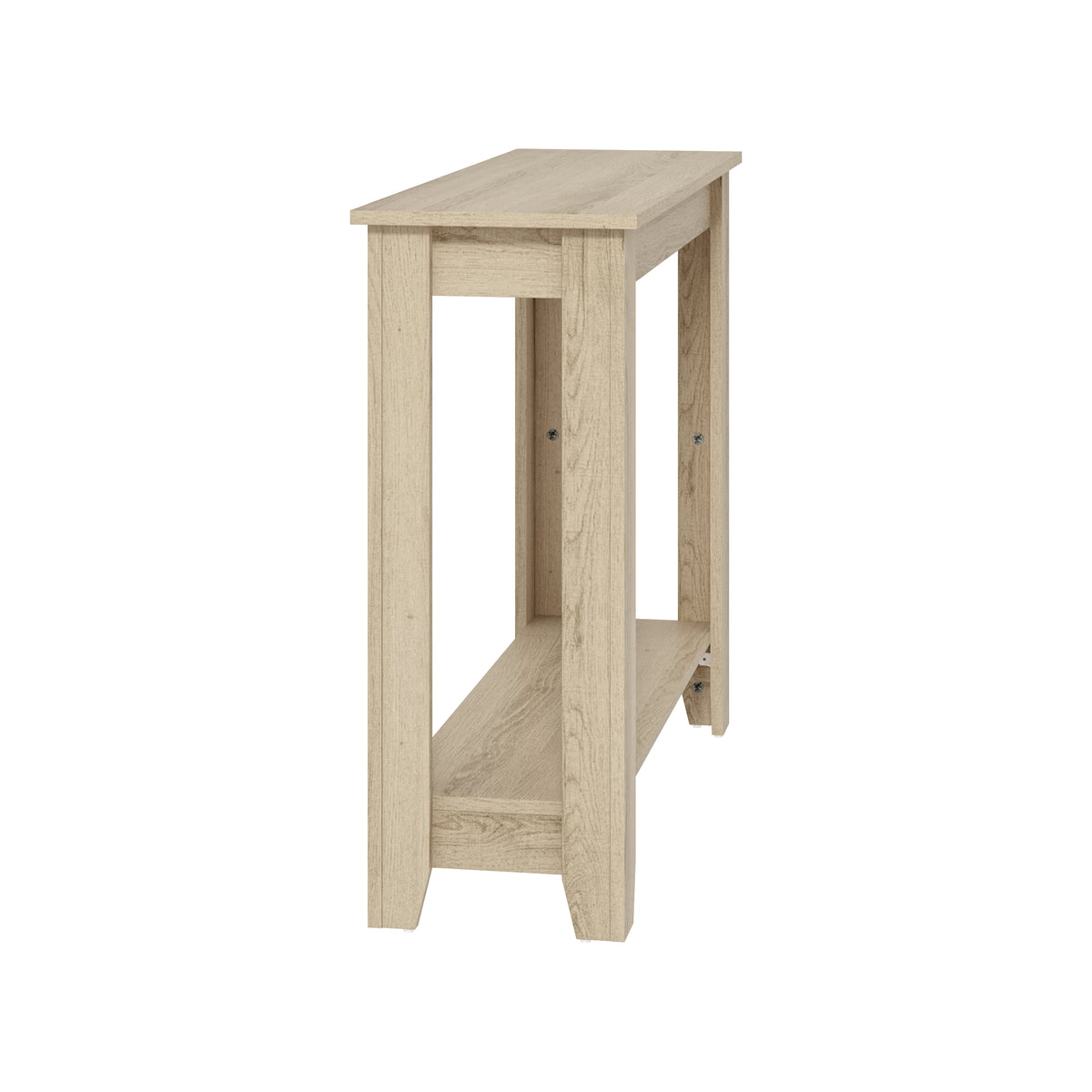 GALANO Transitional Console Table with Open Lower Shelf, 35.2"