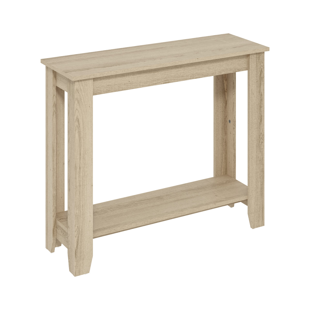 GALANO Transitional Console Table with Open Lower Shelf, 35.2"
