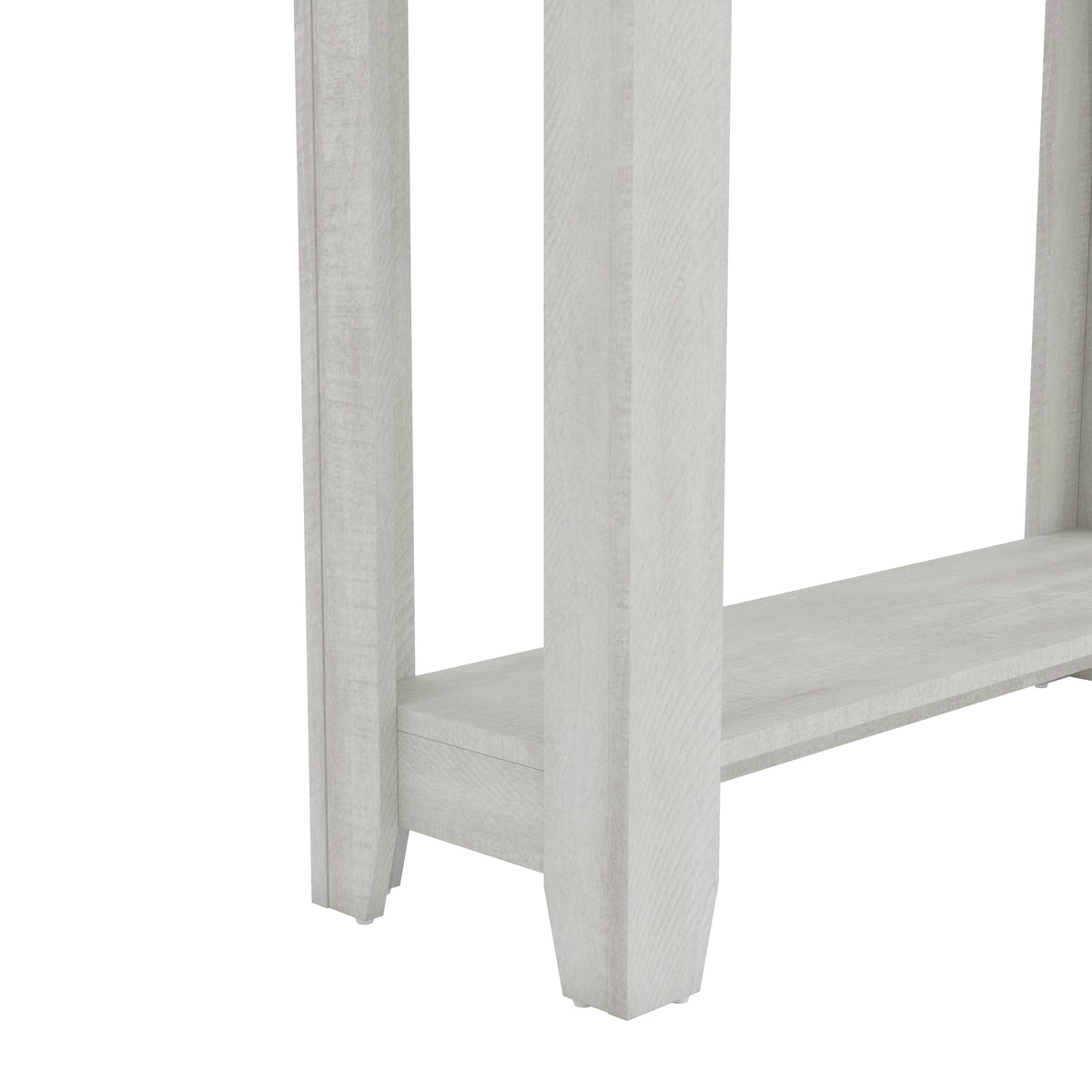 GALANO Transitional Console Table with Open Lower Shelf, 35.2"