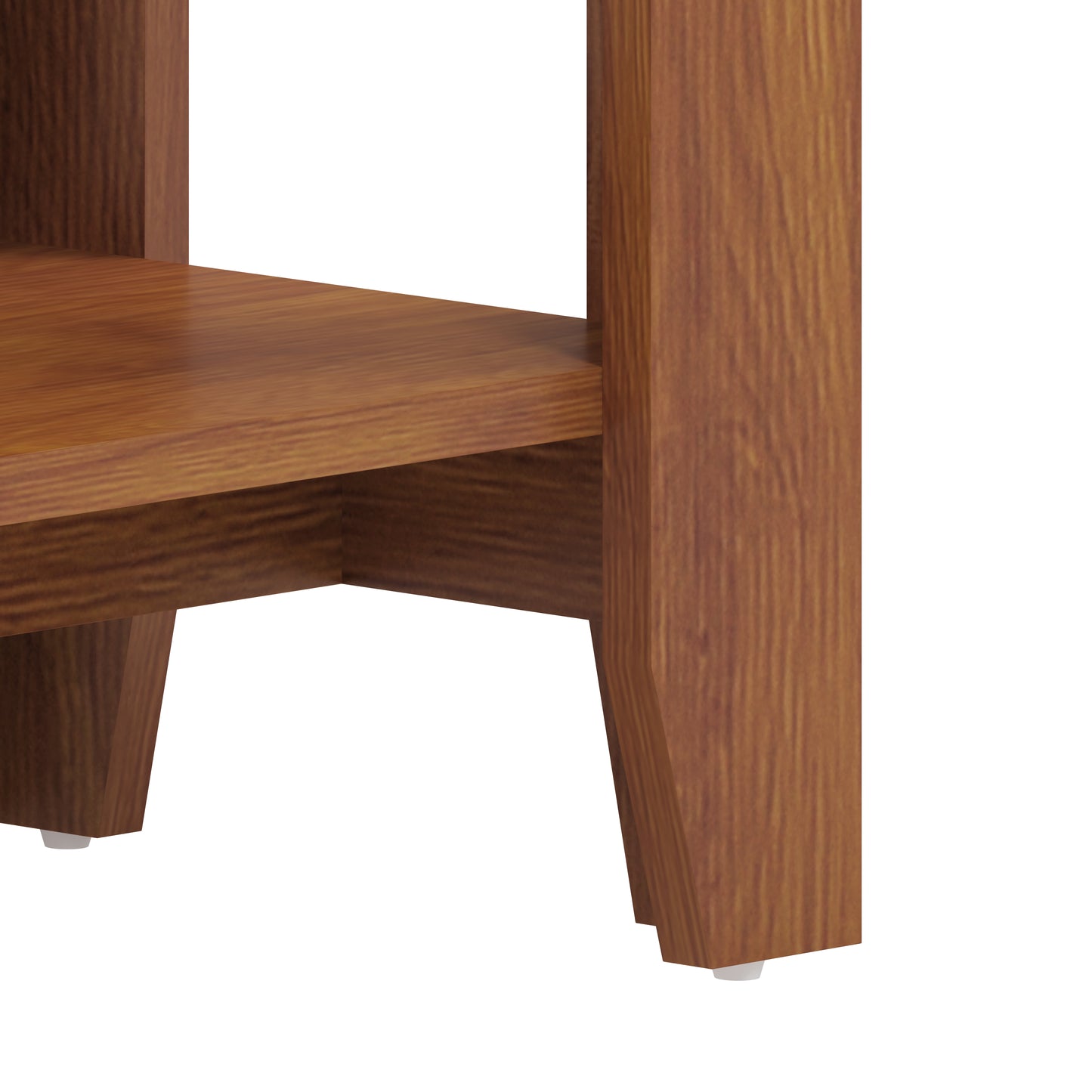 Galano End Table with Drawer and Storage Shelf 23.4" W × 11.7" D × 22" H