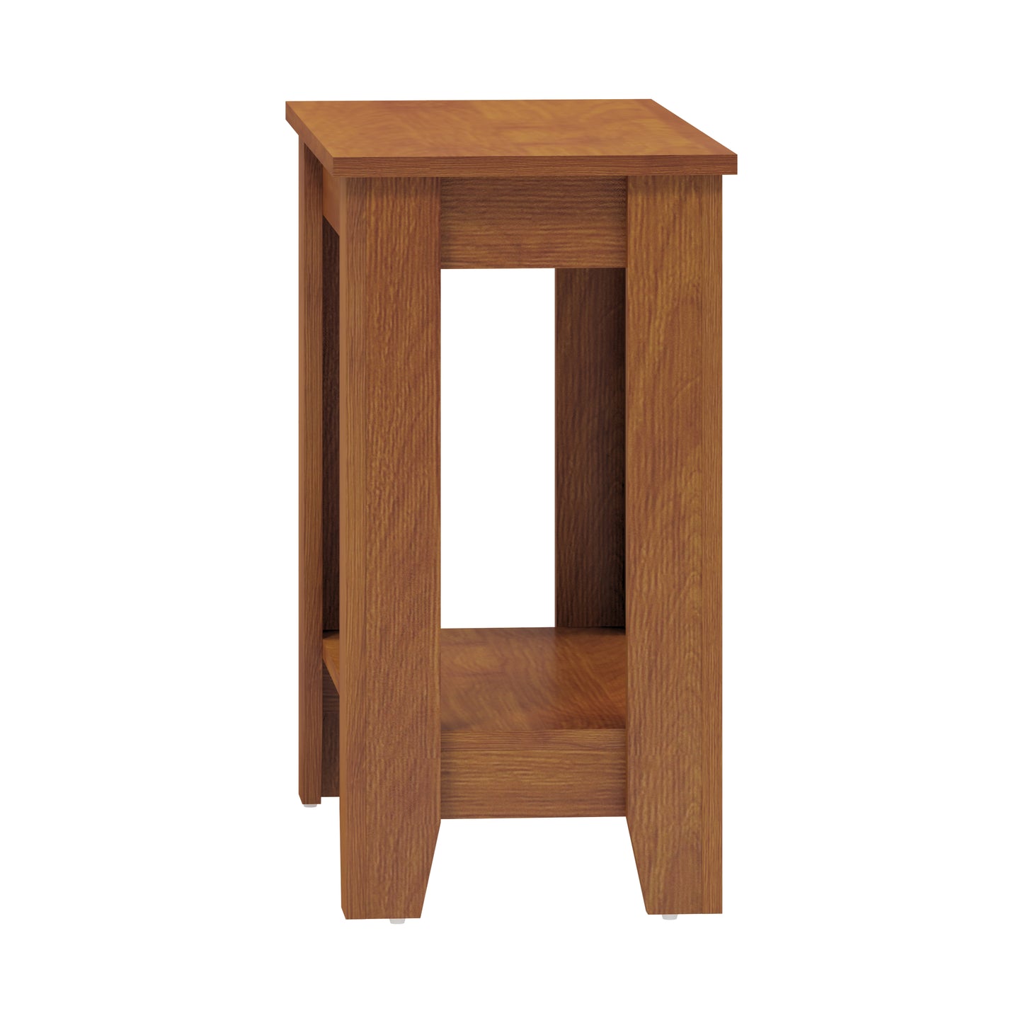 Galano End Table with Drawer and Storage Shelf 23.4" W × 11.7" D × 22" H