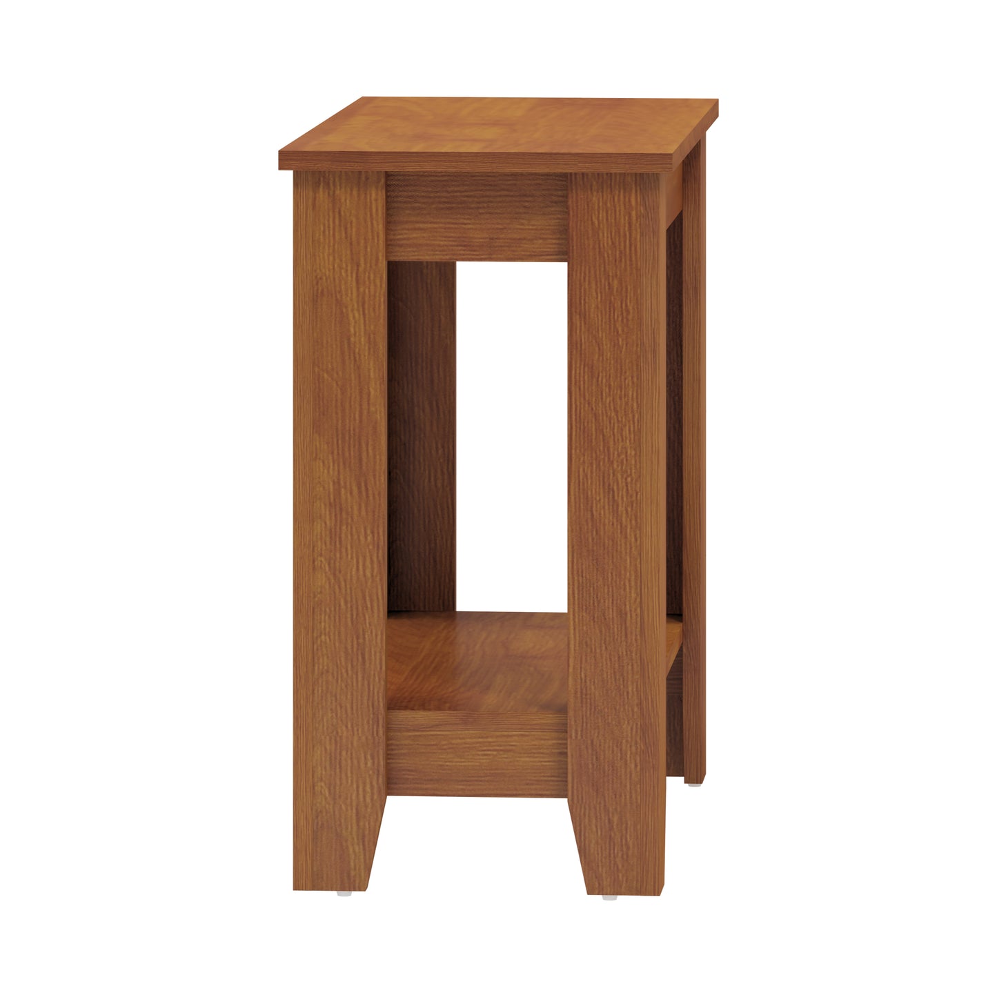 Galano End Table with Drawer and Storage Shelf 23.4" W × 11.7" D × 22" H