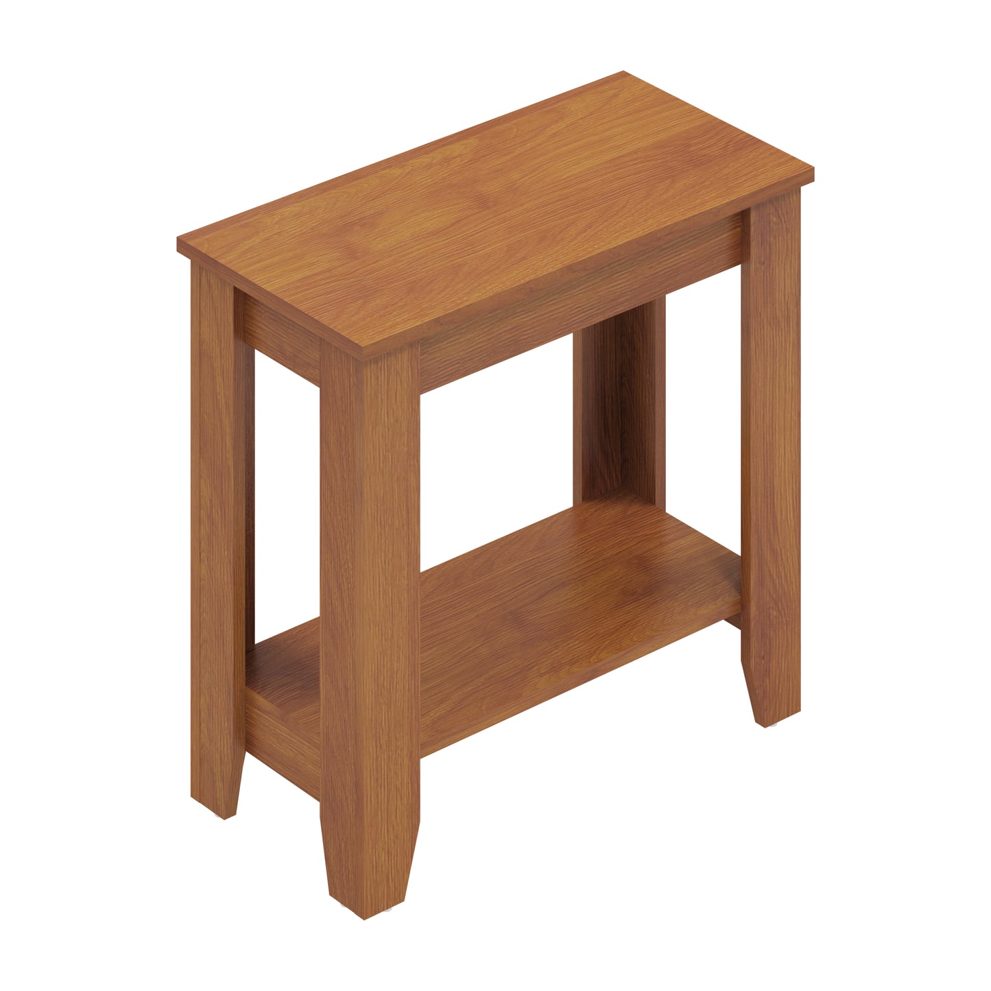 Galano End Table with Drawer and Storage Shelf 23.4" W × 11.7" D × 22" H