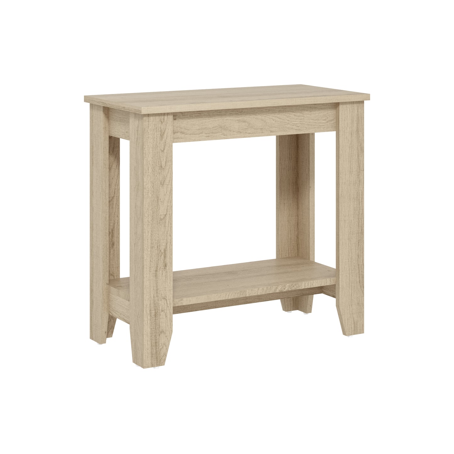 Galano End Table with Drawer and Storage Shelf 23.4" W × 11.7" D × 22" H