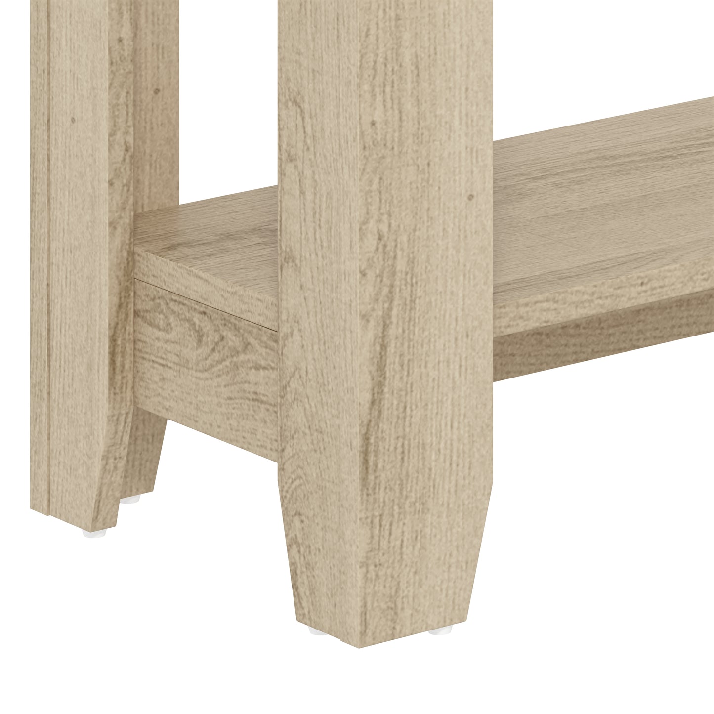 Galano End Table with Drawer and Storage Shelf 23.4" W × 11.7" D × 22" H