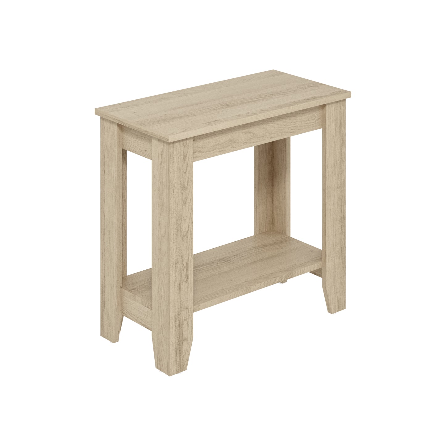 Galano End Table with Drawer and Storage Shelf 23.4" W × 11.7" D × 22" H