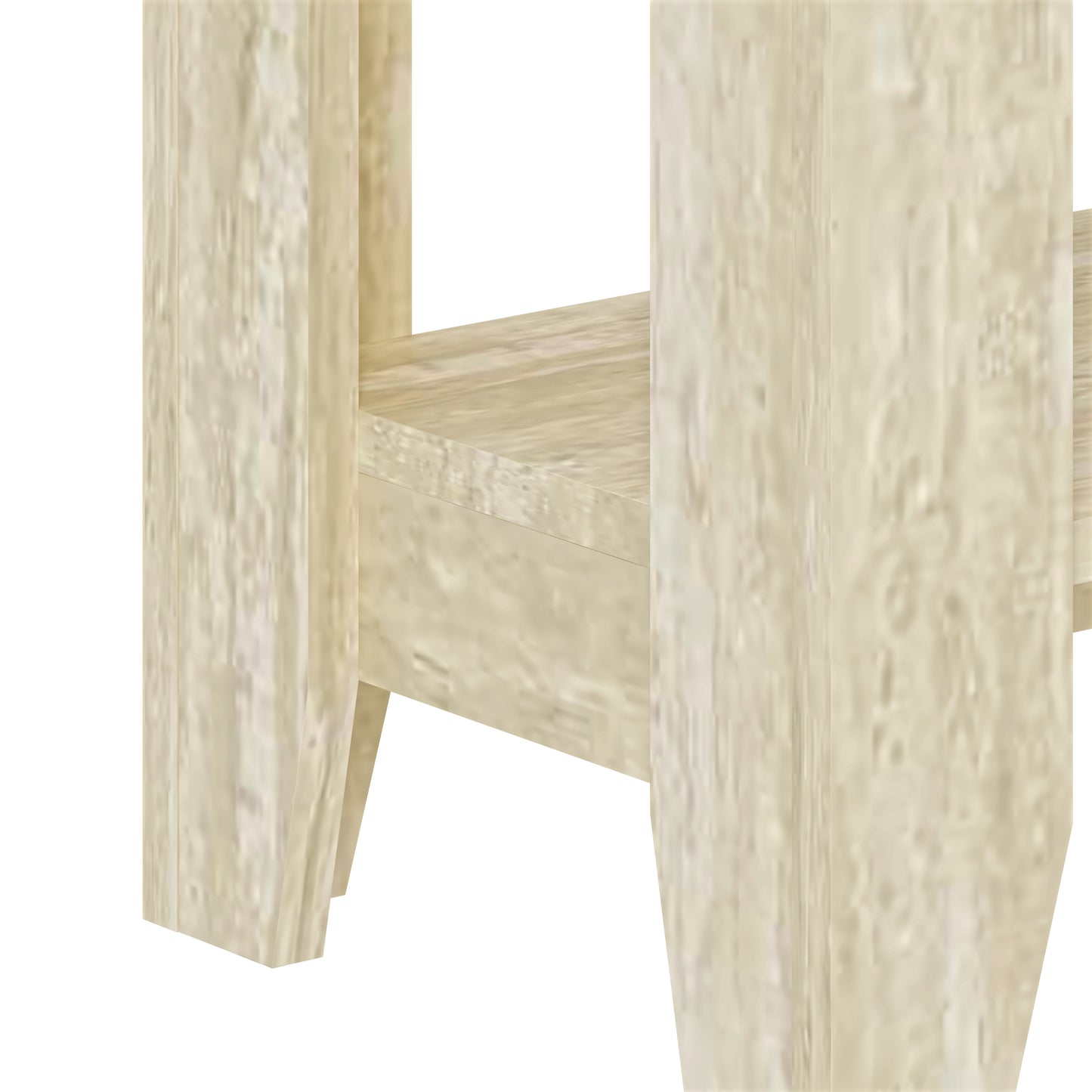 Galano End Table with Drawer and Storage Shelf 23.4" W × 11.7" D × 22" H