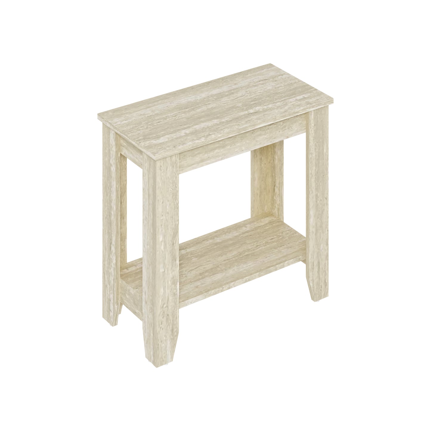 Galano End Table with Drawer and Storage Shelf 23.4" W × 11.7" D × 22" H