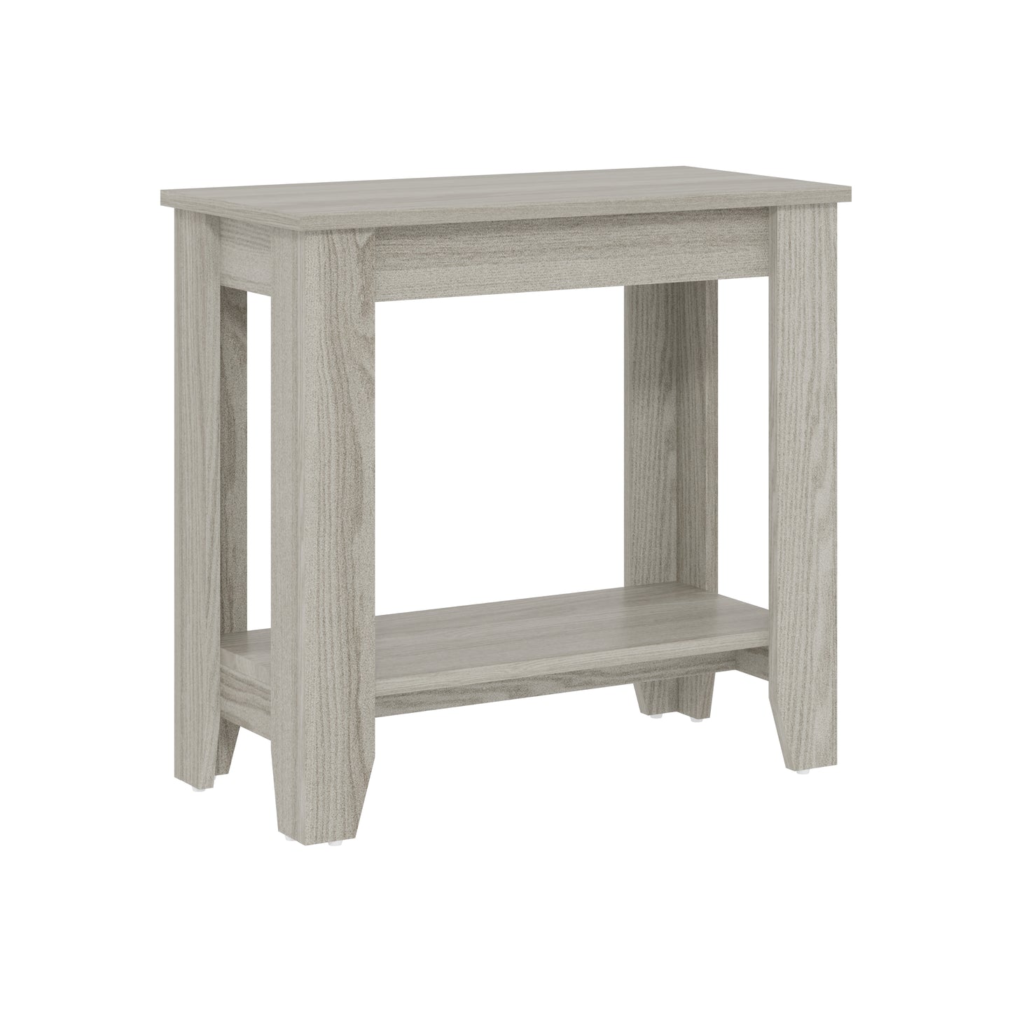 Galano End Table with Drawer and Storage Shelf 23.4" W × 11.7" D × 22" H