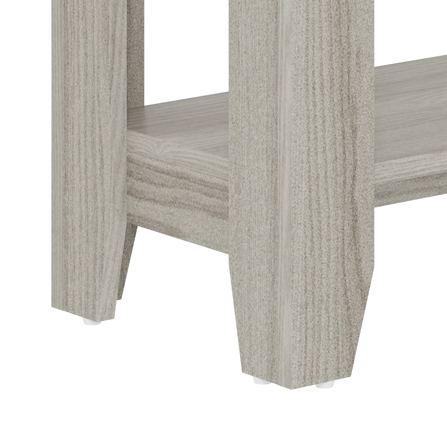 Galano End Table with Drawer and Storage Shelf 23.4" W × 11.7" D × 22" H