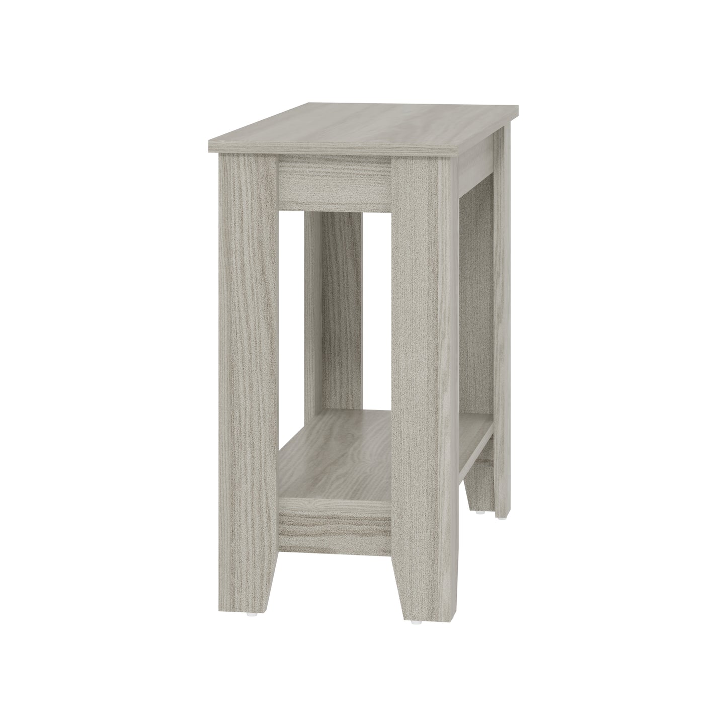 Galano End Table with Drawer and Storage Shelf 23.4" W × 11.7" D × 22" H