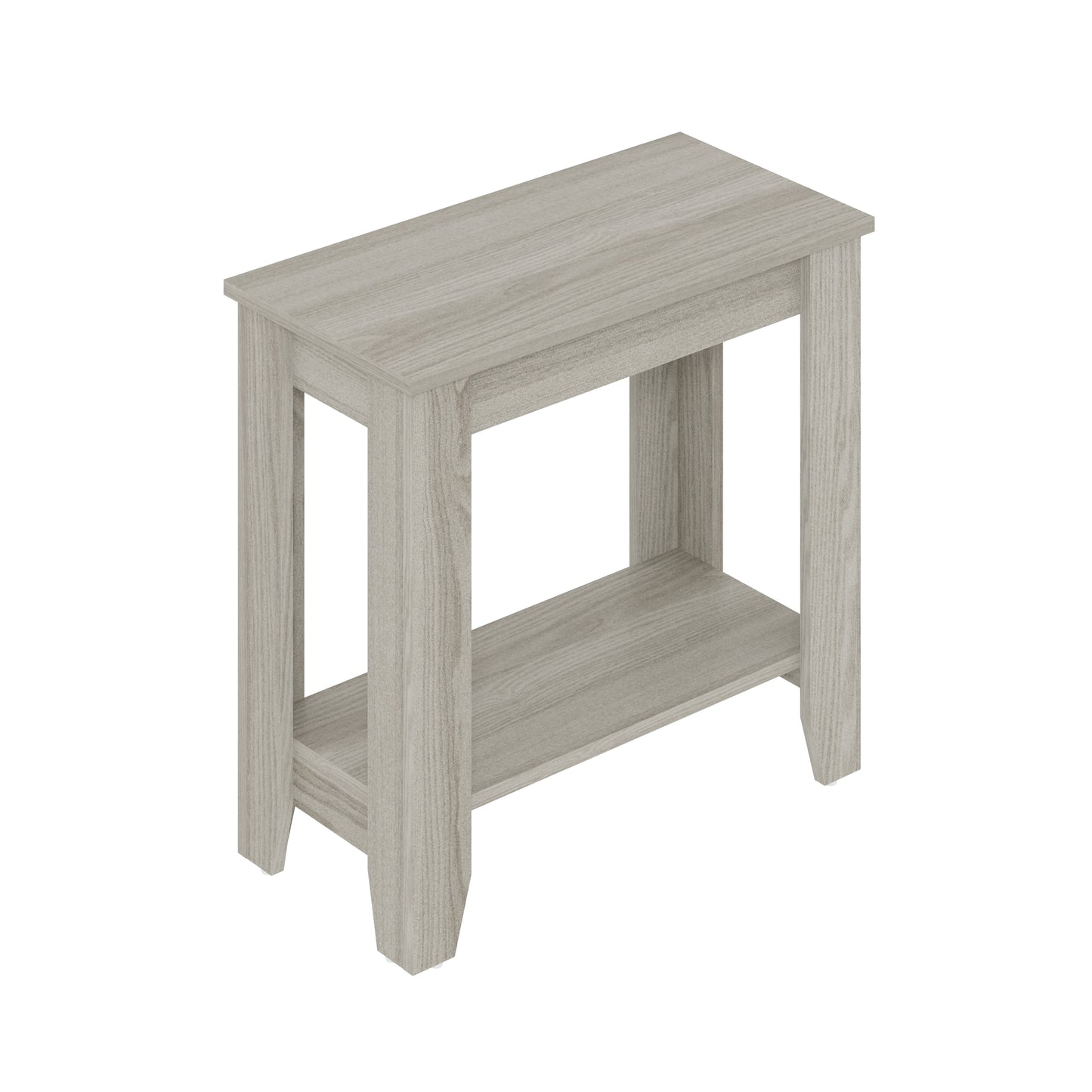 Galano End Table with Drawer and Storage Shelf 23.4" W × 11.7" D × 22" H
