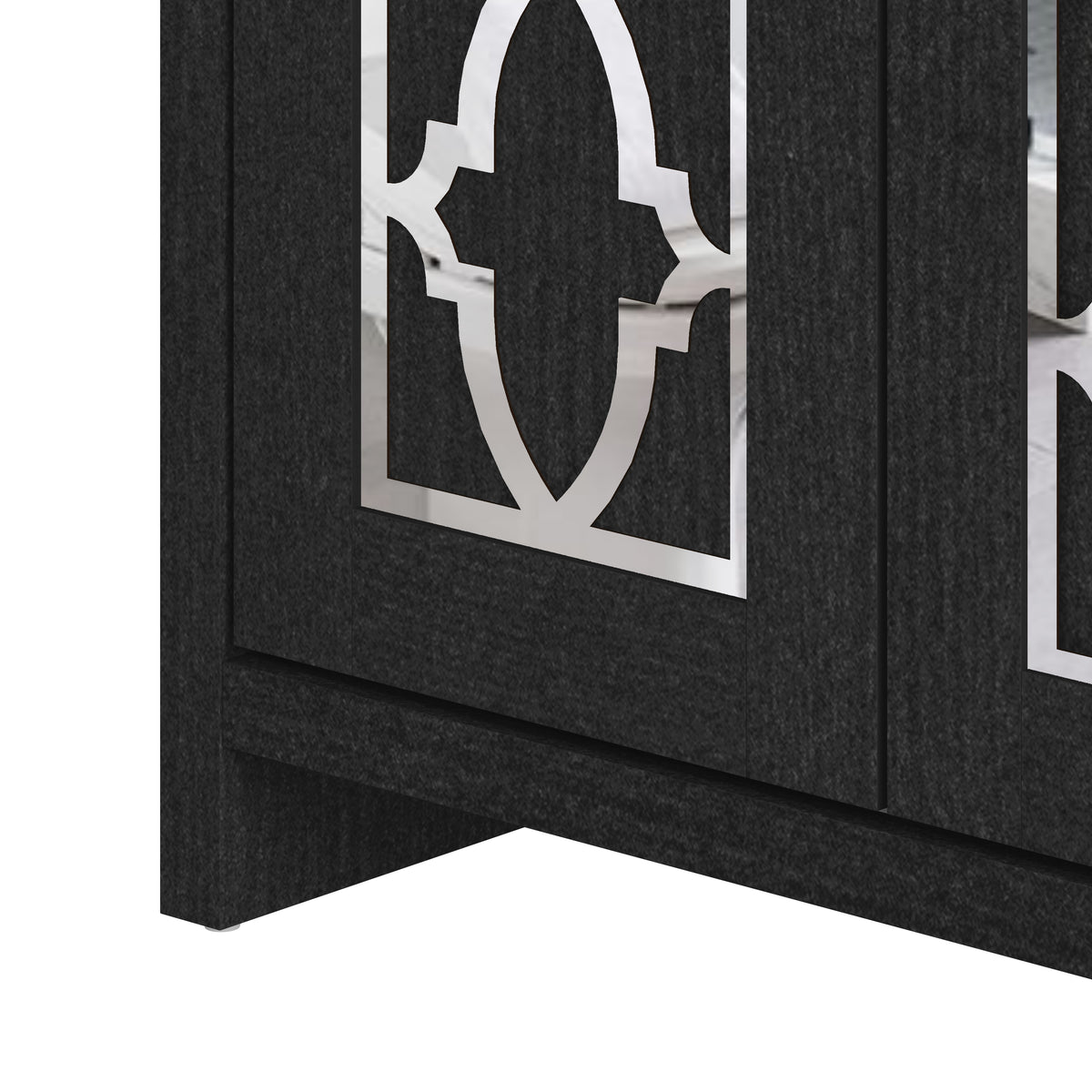 GALANO Freestanding Bathroom Cabinet with 2 Doors and Adjustable Shelf, 32"H