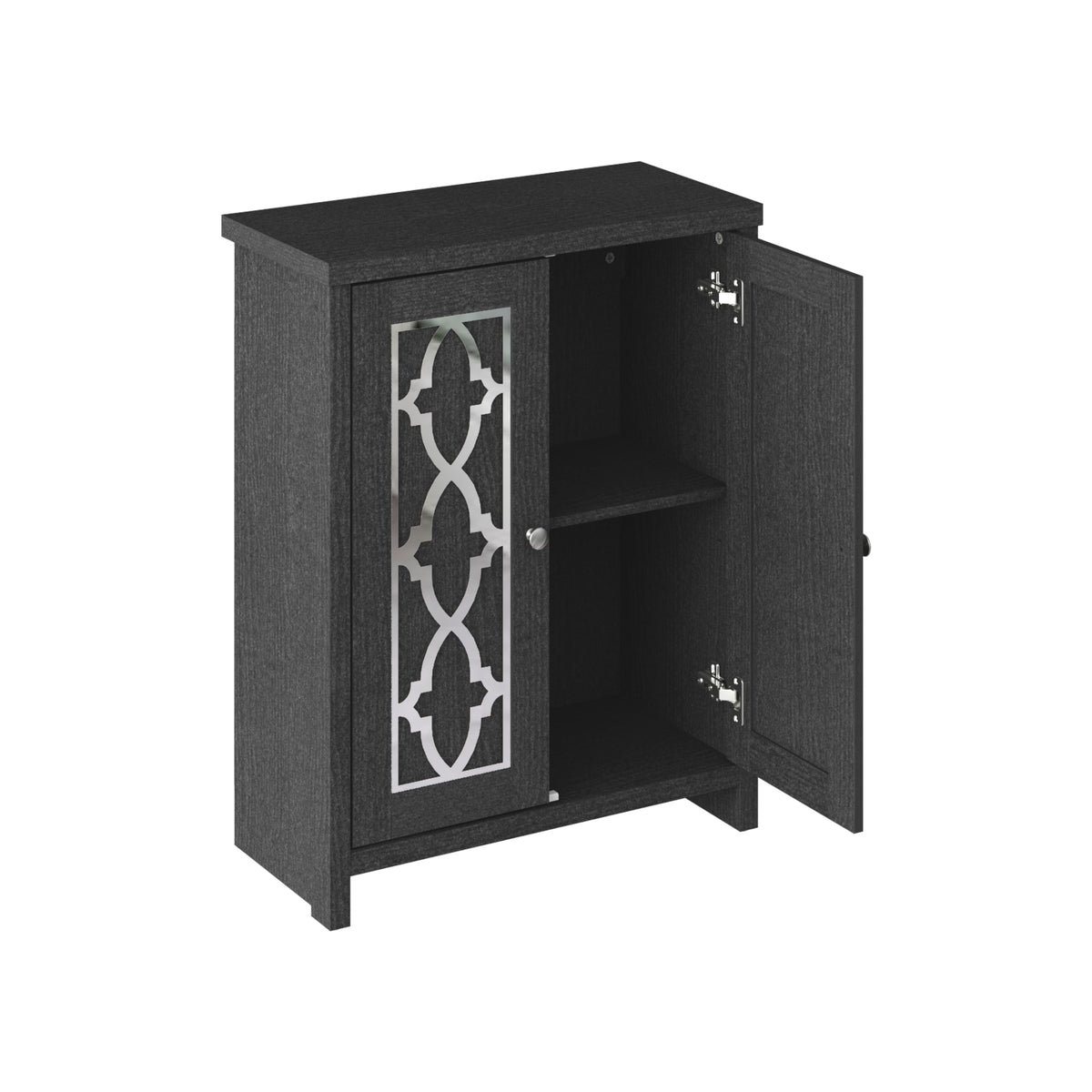 GALANO Freestanding Bathroom Cabinet with 2 Doors and Adjustable Shelf, 32"H