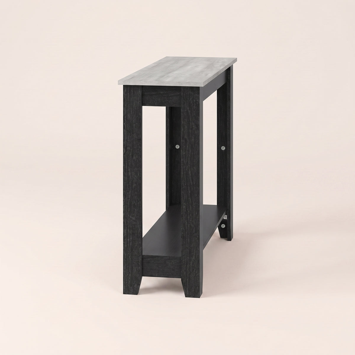 GALANO Transitional Console Table with Open Lower Shelf, 35.2"
