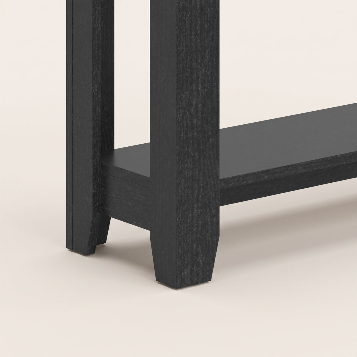 GALANO Transitional Console Table with Open Lower Shelf, 35.2"