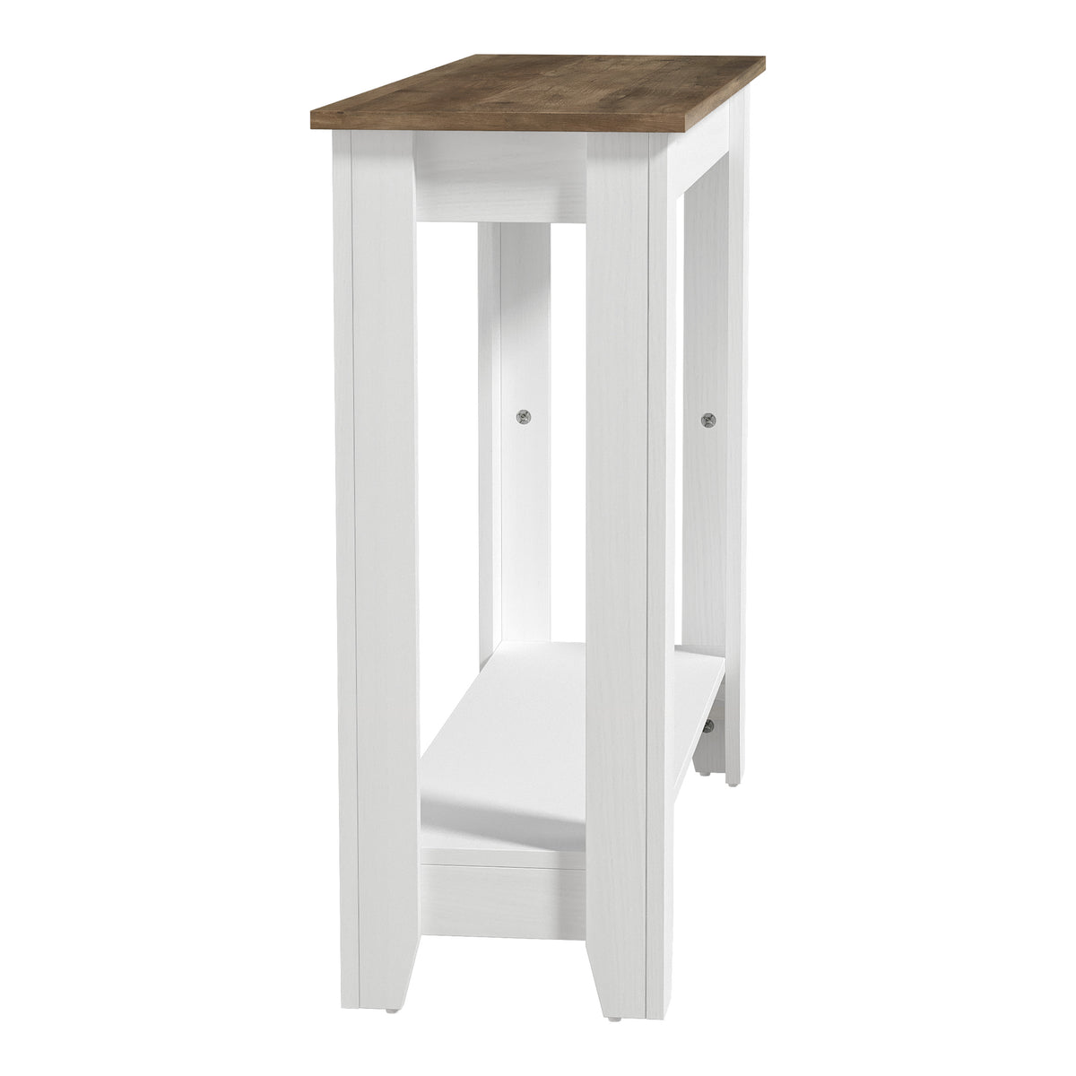 GALANO Transitional Console Table with Open Lower Shelf, 35.2"