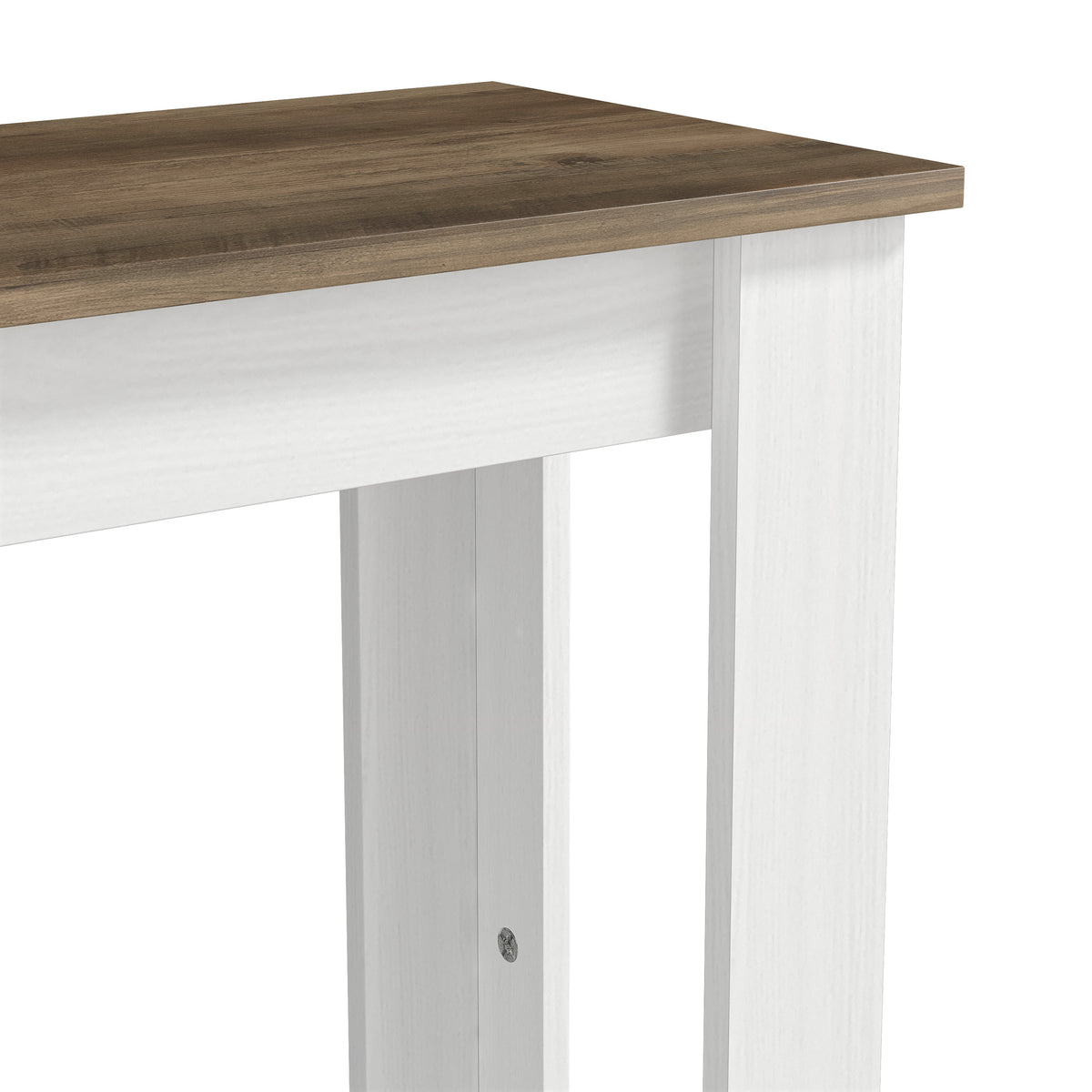 GALANO Transitional Console Table with Open Lower Shelf, 35.2"