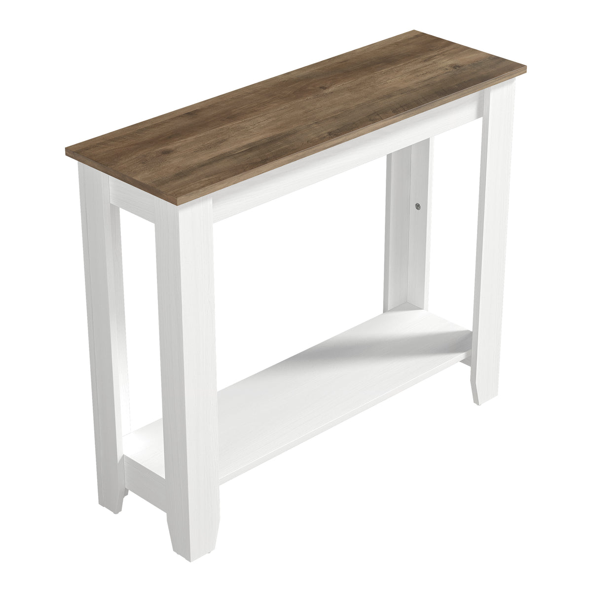 GALANO Transitional Console Table with Open Lower Shelf, 35.2"