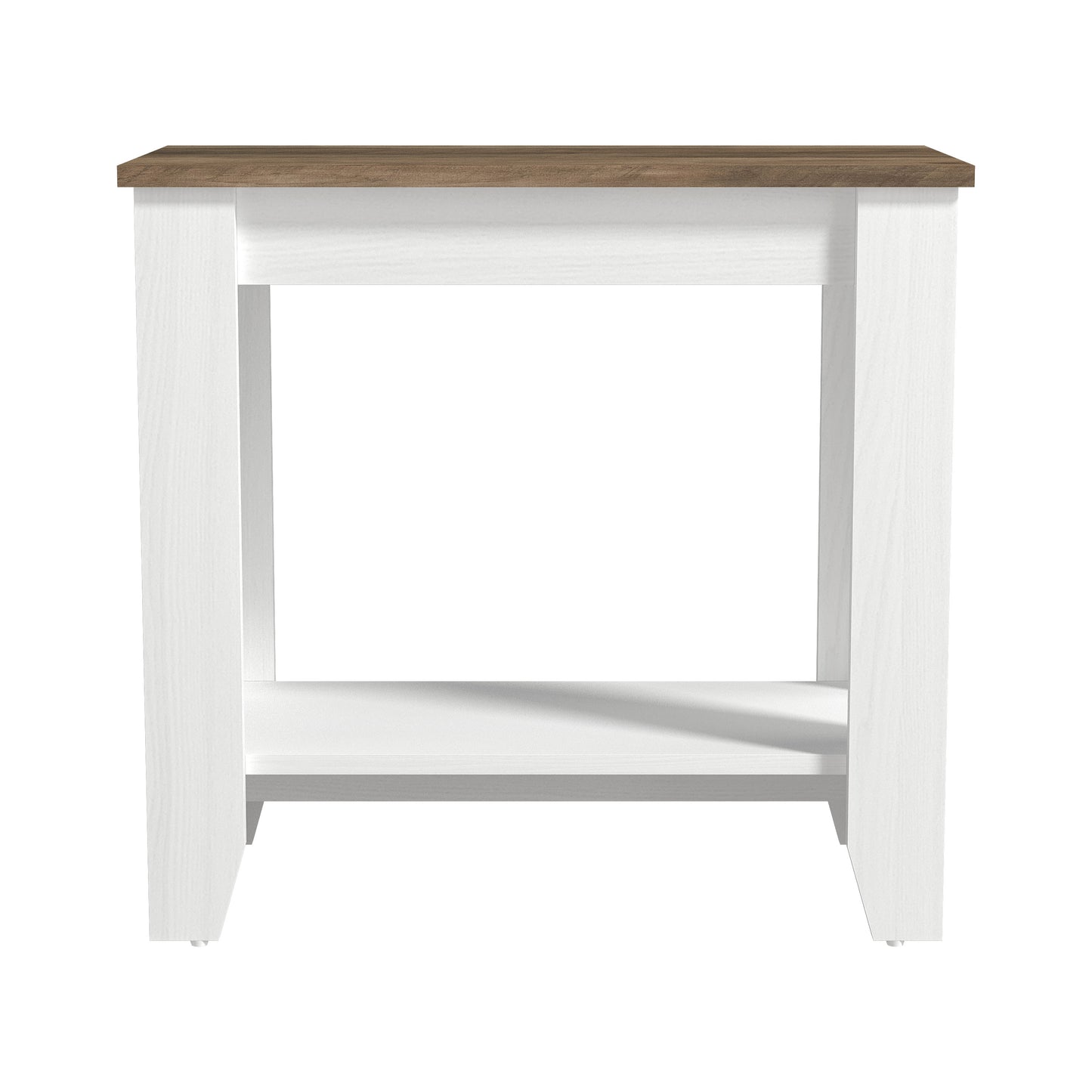 Galano End Table with Drawer and Storage Shelf 23.4" W × 11.7" D × 22" H