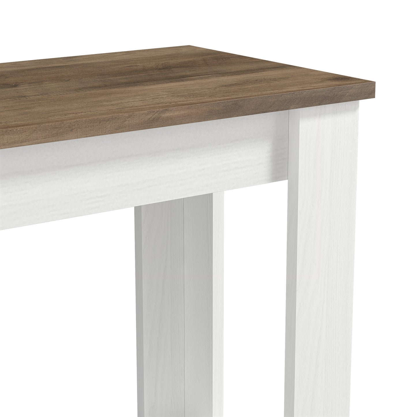 Galano End Table with Drawer and Storage Shelf 23.4" W × 11.7" D × 22" H