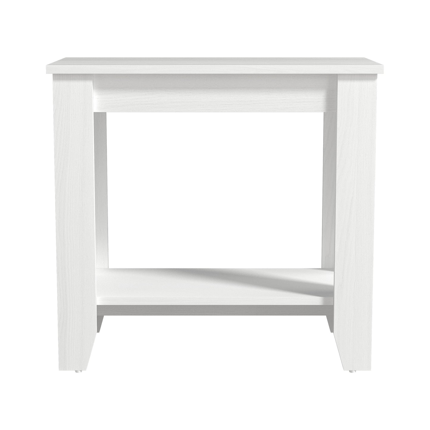 Galano End Table with Drawer and Storage Shelf 23.4" W × 11.7" D × 22" H