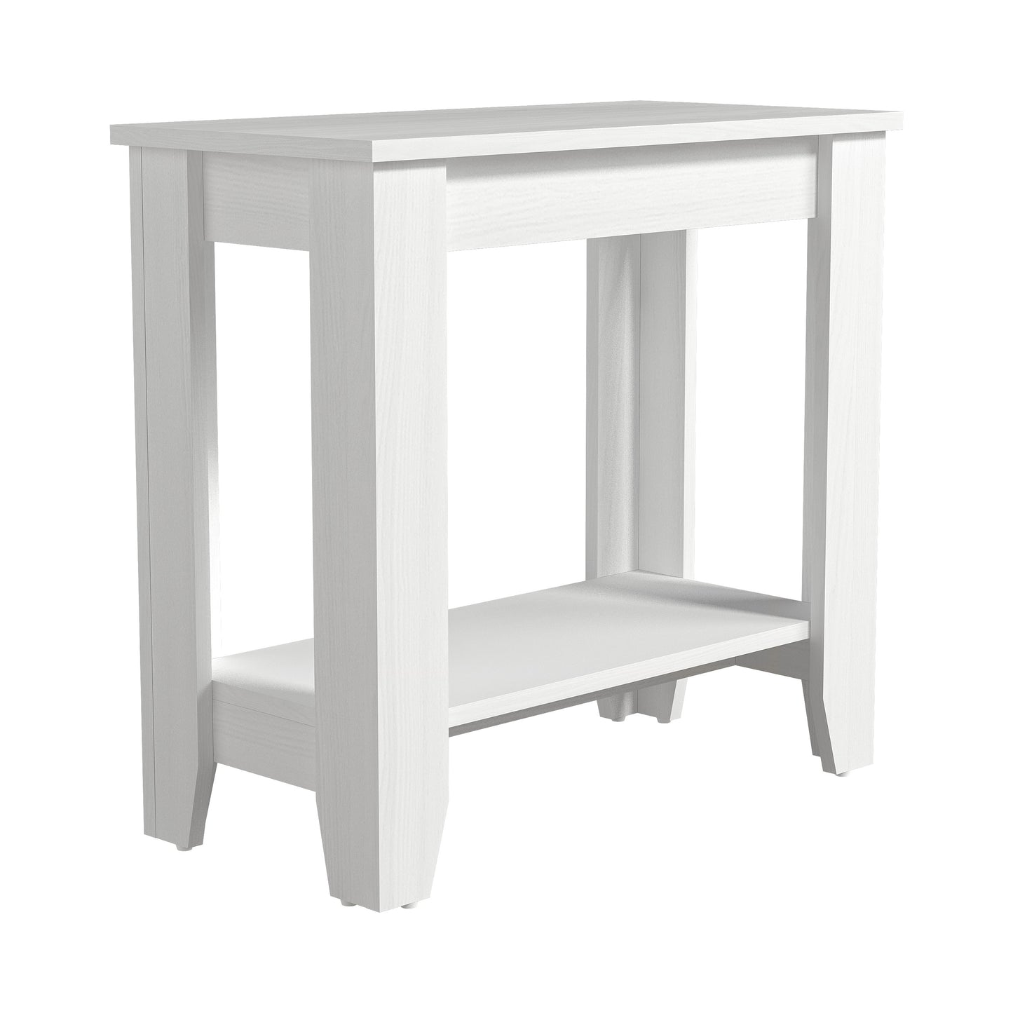 Galano End Table with Drawer and Storage Shelf 23.4" W × 11.7" D × 22" H
