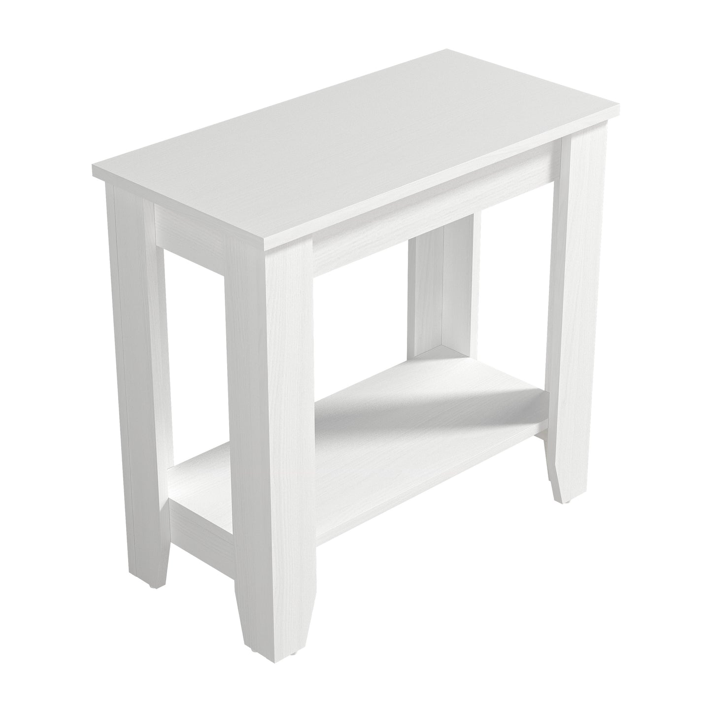 Galano End Table with Drawer and Storage Shelf 23.4" W × 11.7" D × 22" H