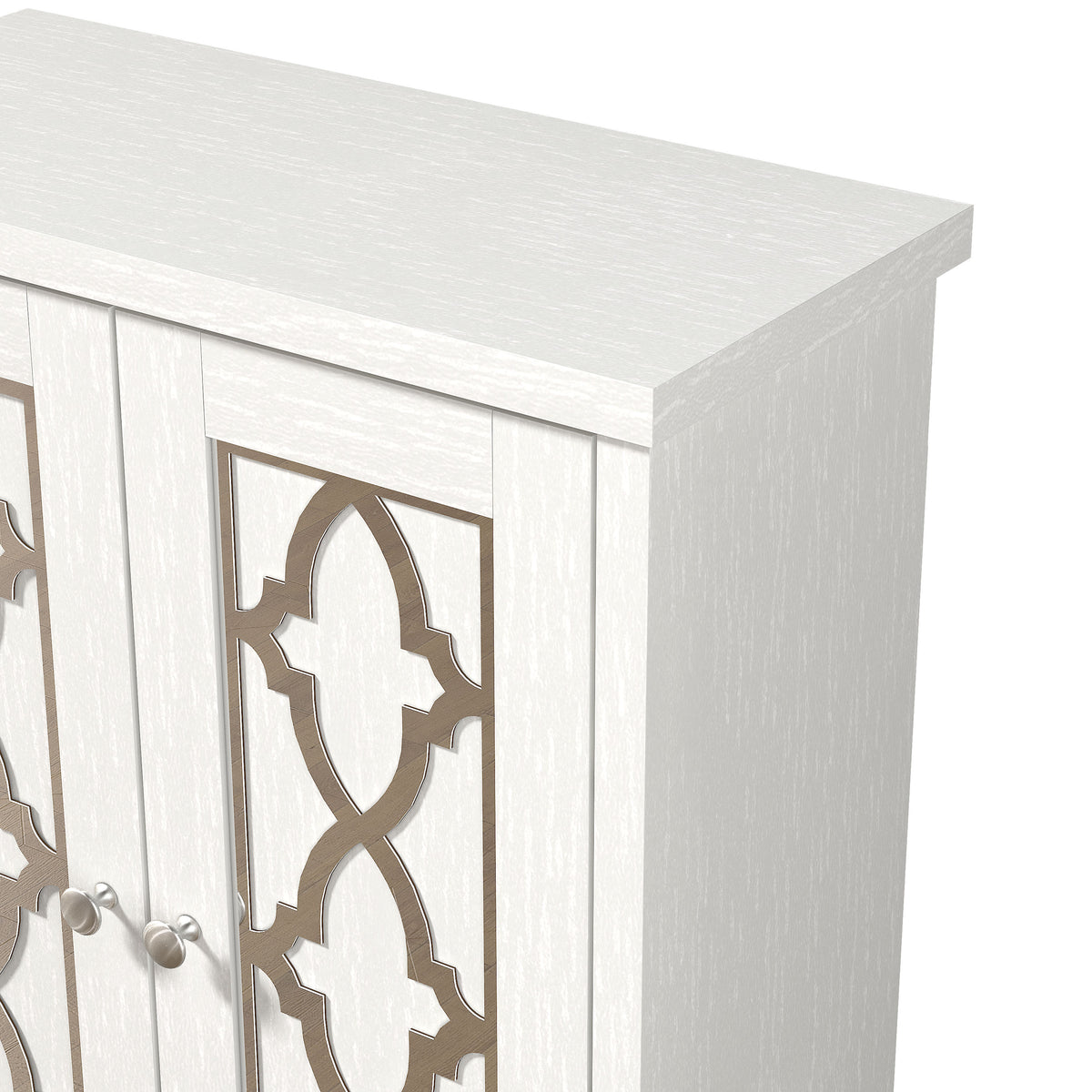GALANO Freestanding Bathroom Cabinet with 2 Doors and Adjustable Shelf, 32"H