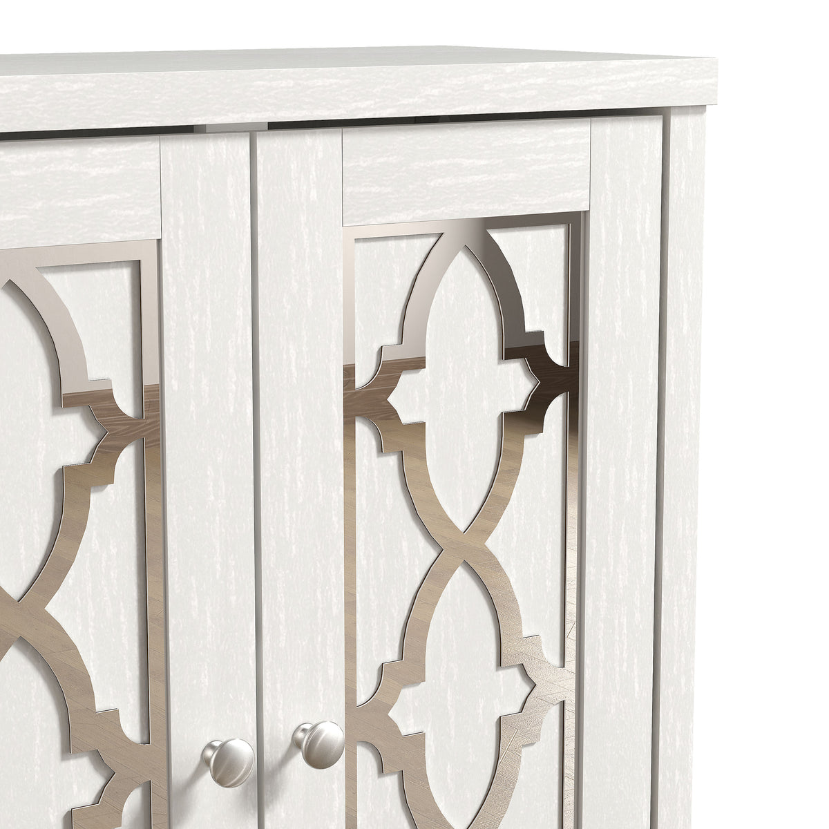 GALANO Freestanding Bathroom Cabinet with 2 Doors and Adjustable Shelf, 32"H