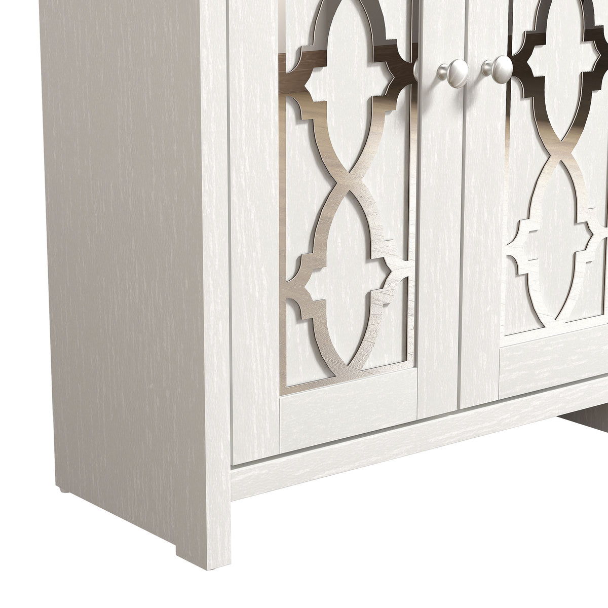 GALANO Freestanding Bathroom Cabinet with 2 Doors and Adjustable Shelf, 32"H