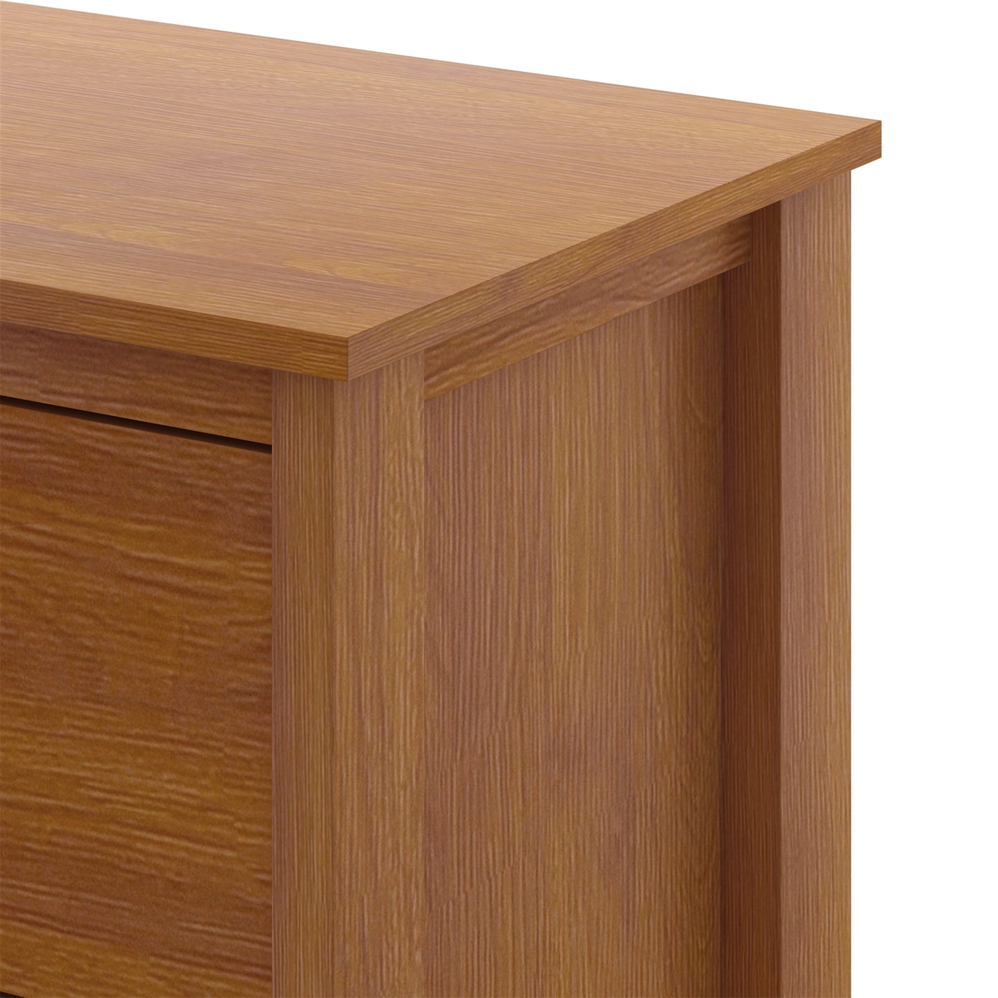 Galano 6 Drawer Standard Dresser with Manufactured Wood Construction 47.2" W