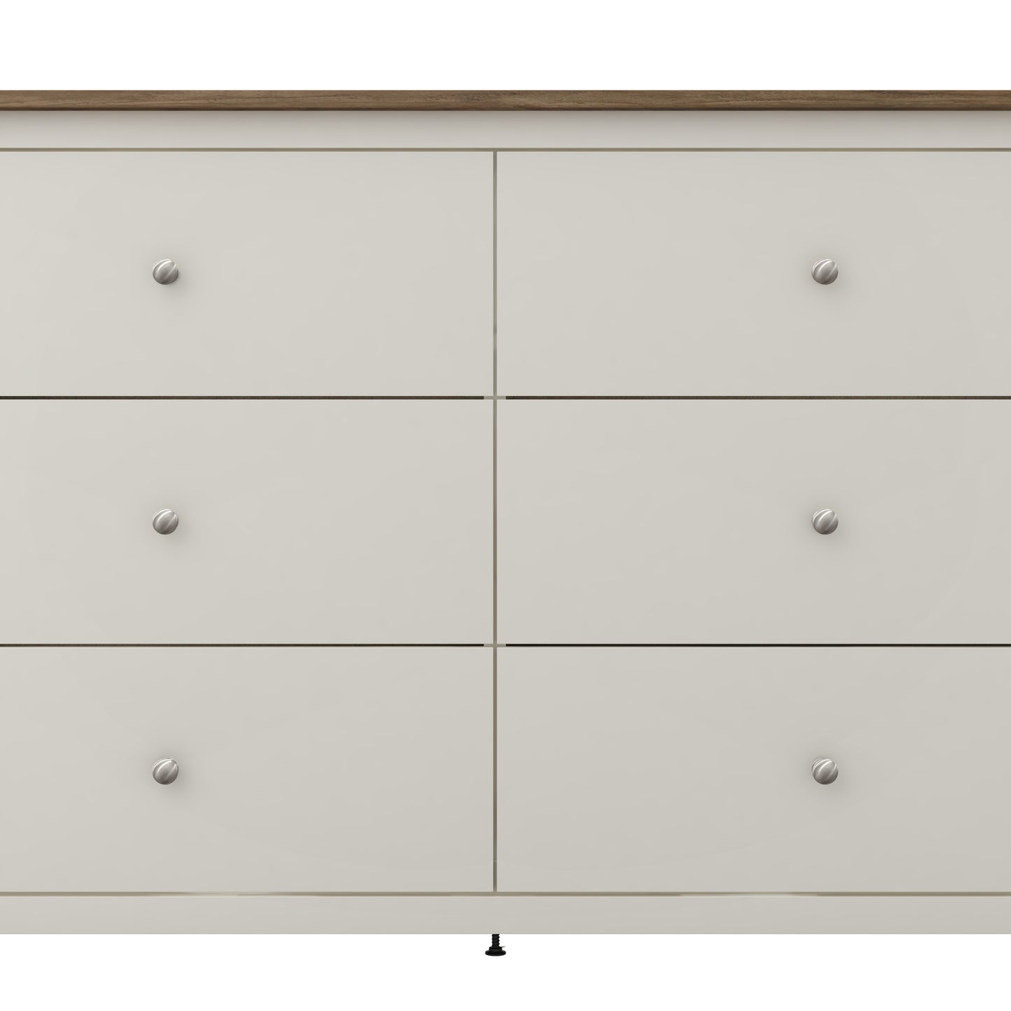 Galano 6 Drawer Standard Dresser with Manufactured Wood Construction 47.2" W