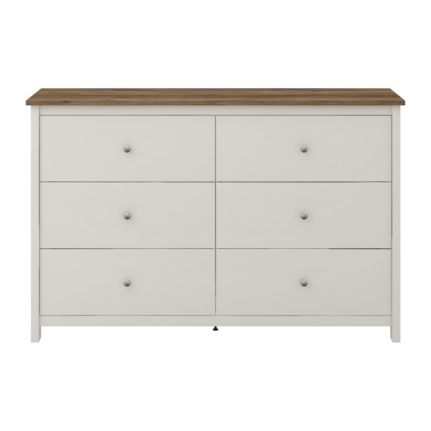 Galano 6 Drawer Standard Dresser with Manufactured Wood Construction 47.2" W
