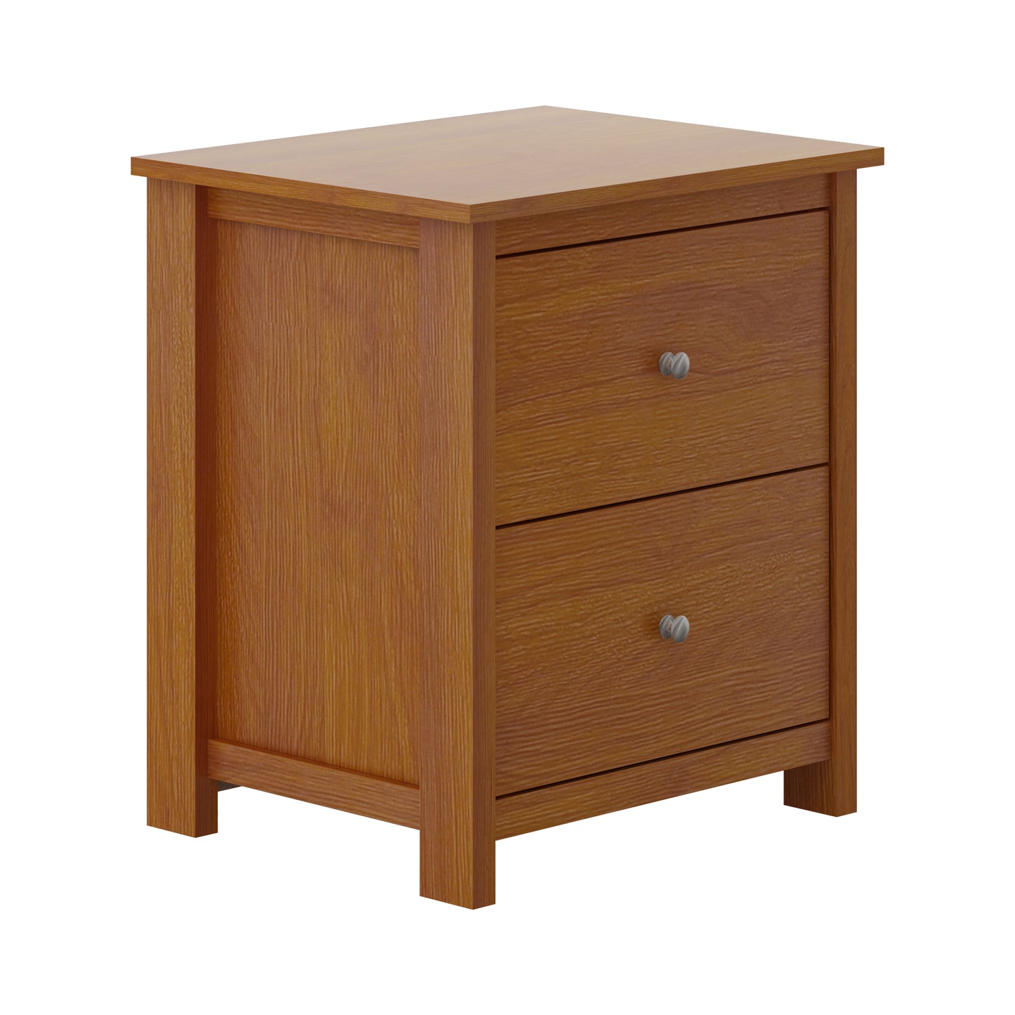 Galano 2-Drawer Nightstand with Storage 18.7" W × 15.7" D × 21.8" H