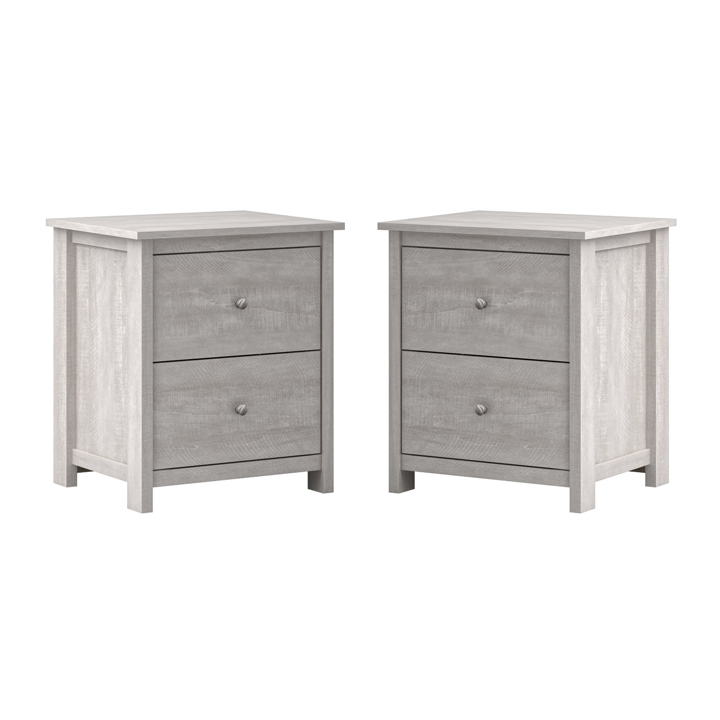 Galano 2-Drawer Nightstands Set of 2 with Storage 18.7" W × 15.7" D × 21.8" H