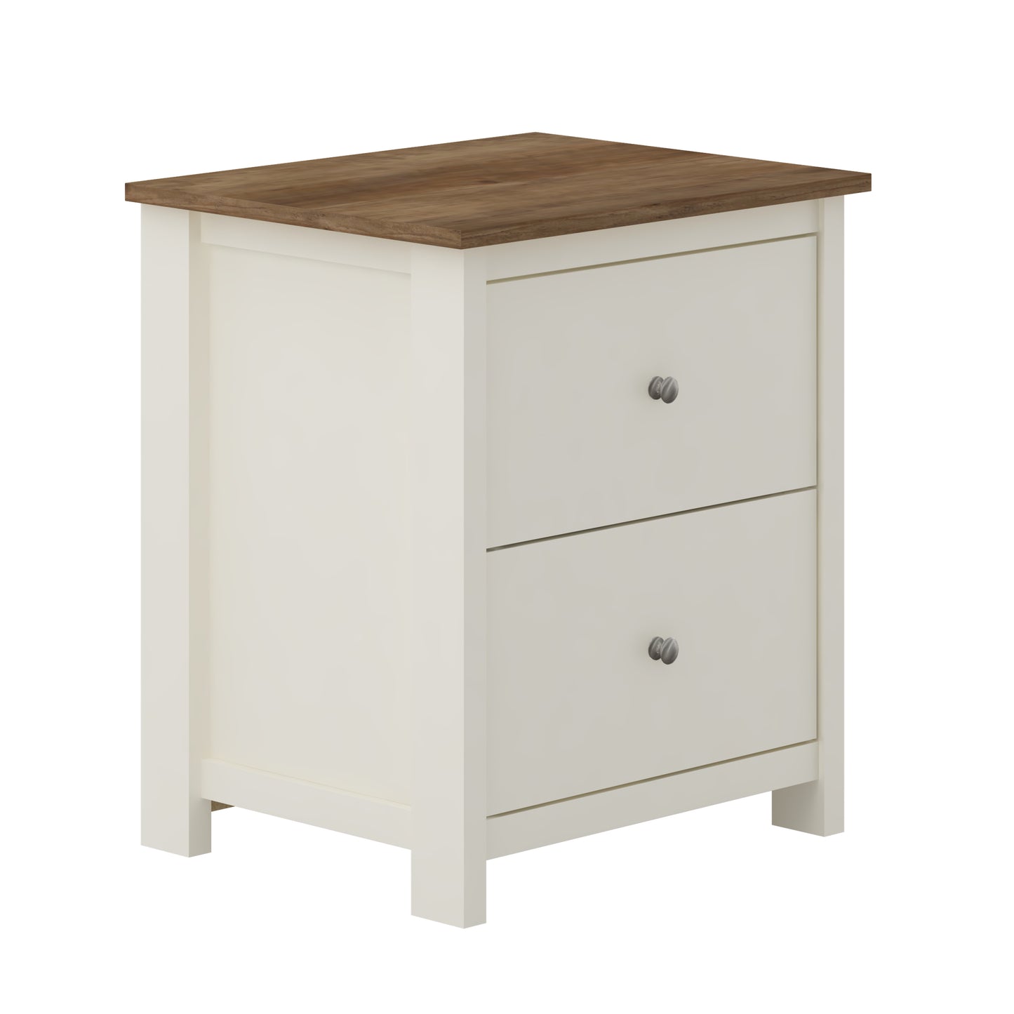 Galano 2-Drawer Nightstand with Storage 18.7" W × 15.7" D × 21.8" H