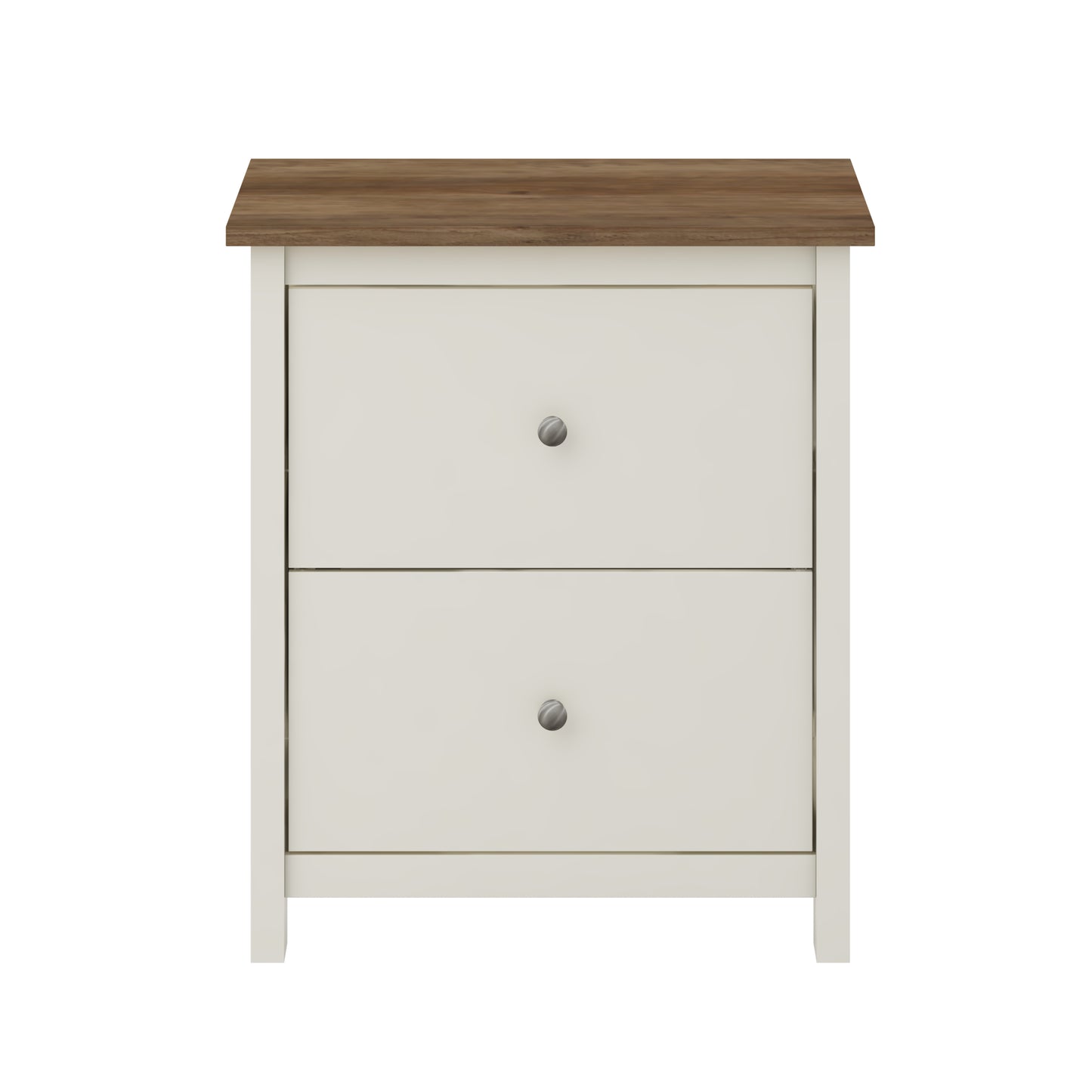 Galano 2-Drawer Nightstand with Storage 18.7" W × 15.7" D × 21.8" H