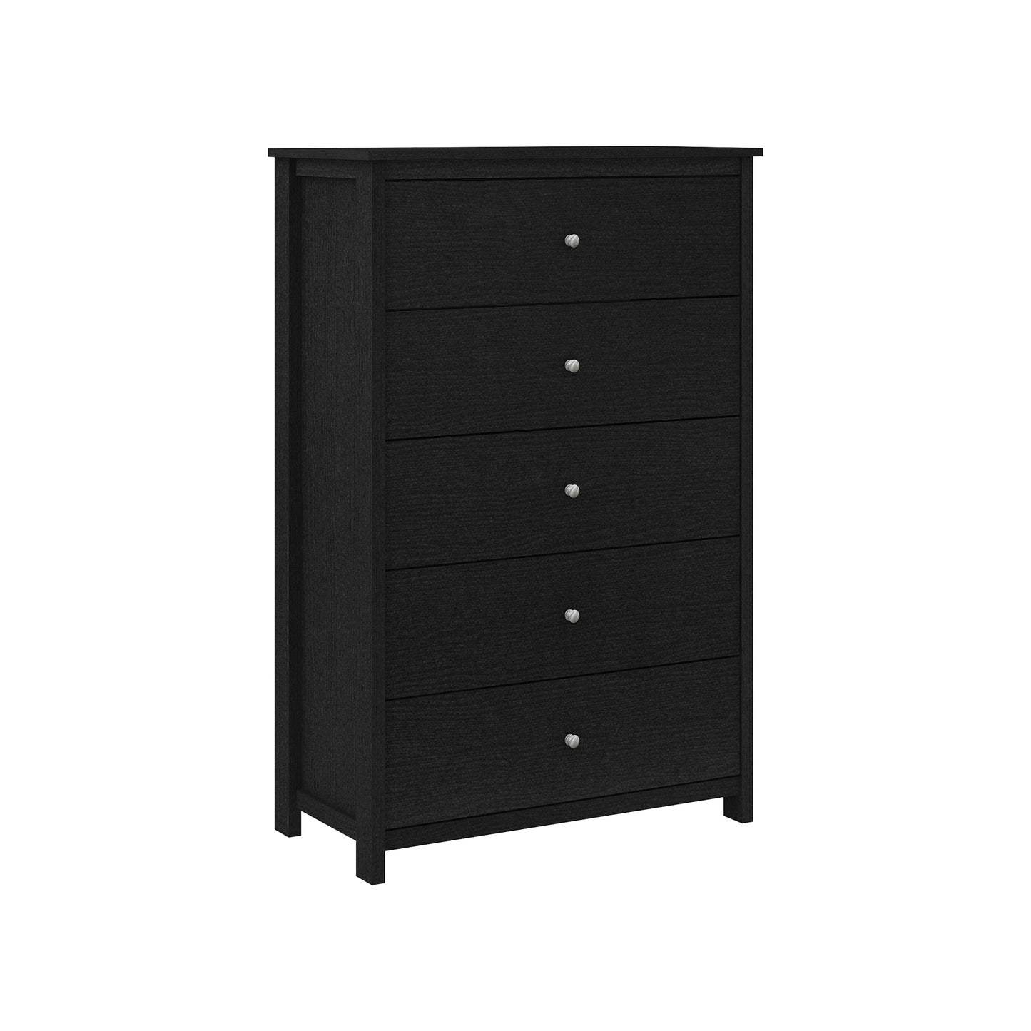 Galano 5 Drawer Chest with Manufactured Wood Construction 31.3" W × 15.6" D × 47.7" H