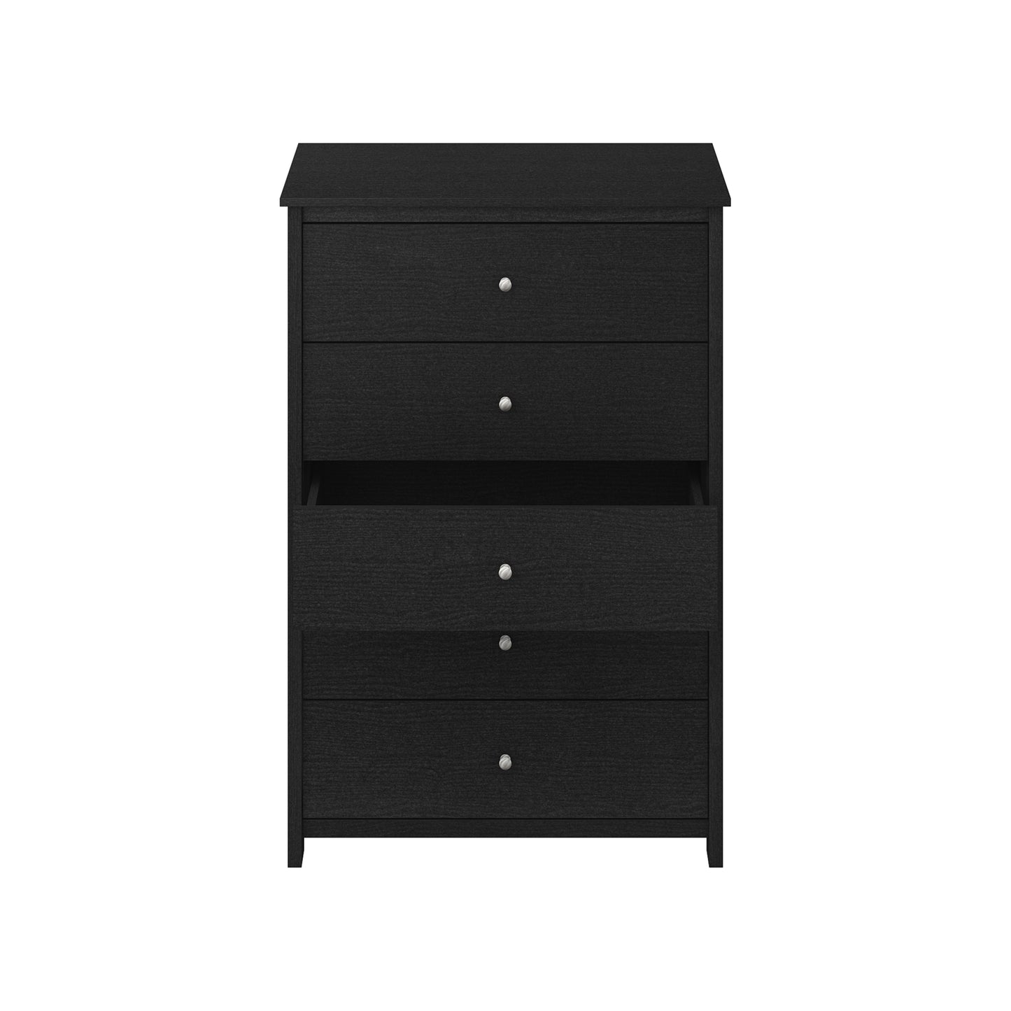 Galano 5 Drawer Chest with Manufactured Wood Construction 31.3" W × 15.6" D × 47.7" H