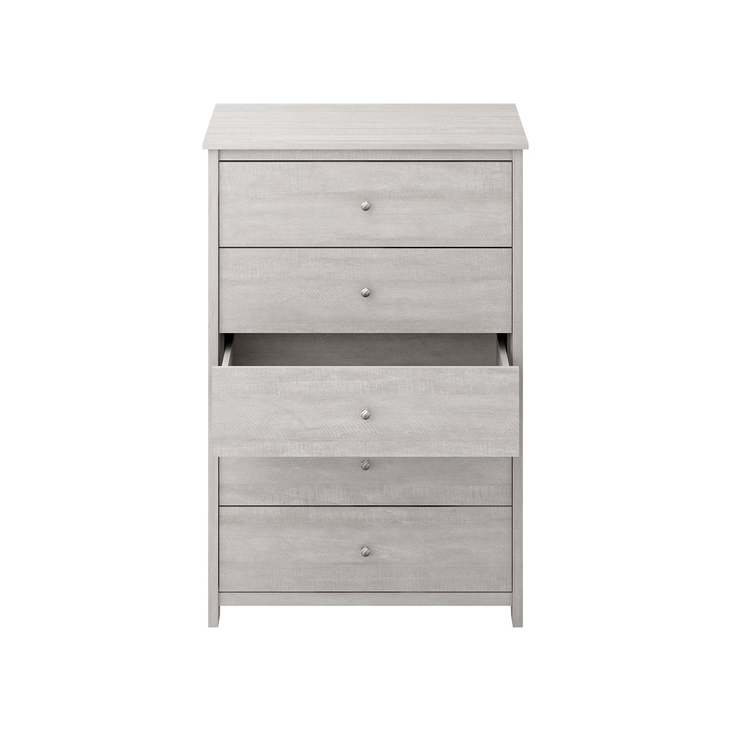 Galano 5 Drawer Chest with Manufactured Wood Construction 31.3" W × 15.6" D × 47.7" H