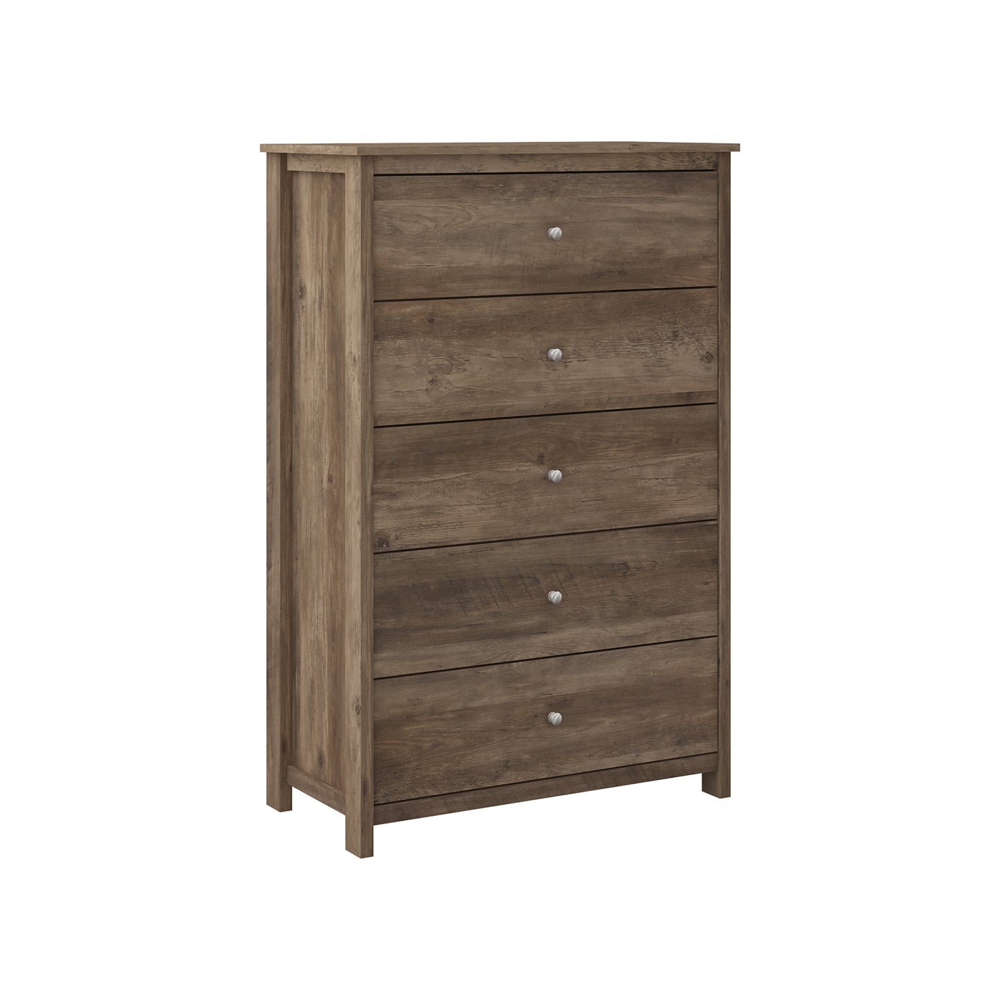 Galano 5 Drawer Chest with Manufactured Wood Construction 31.3" W × 15.6" D × 47.7" H