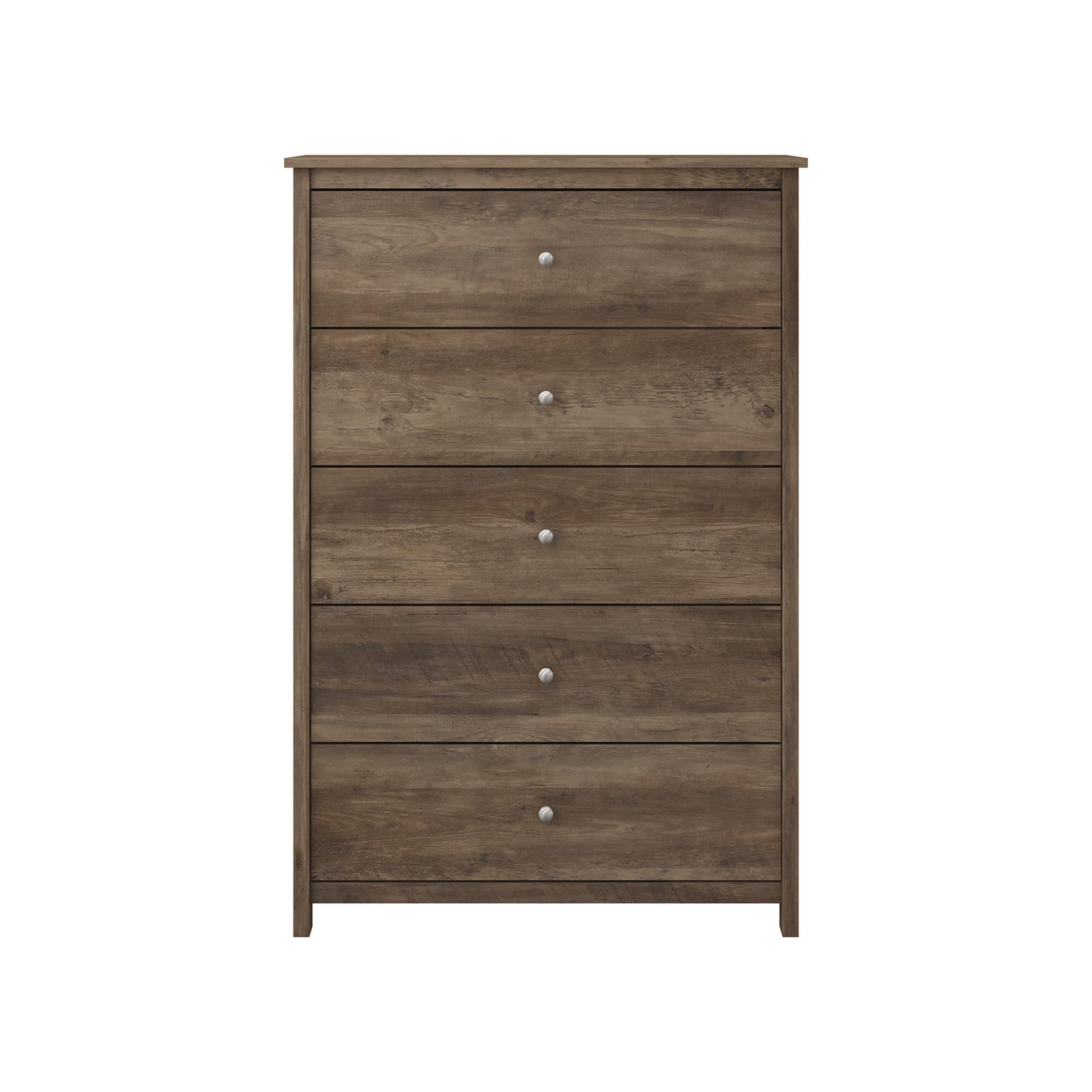 Galano 5 Drawer Chest with Manufactured Wood Construction 31.3" W × 15.6" D × 47.7" H