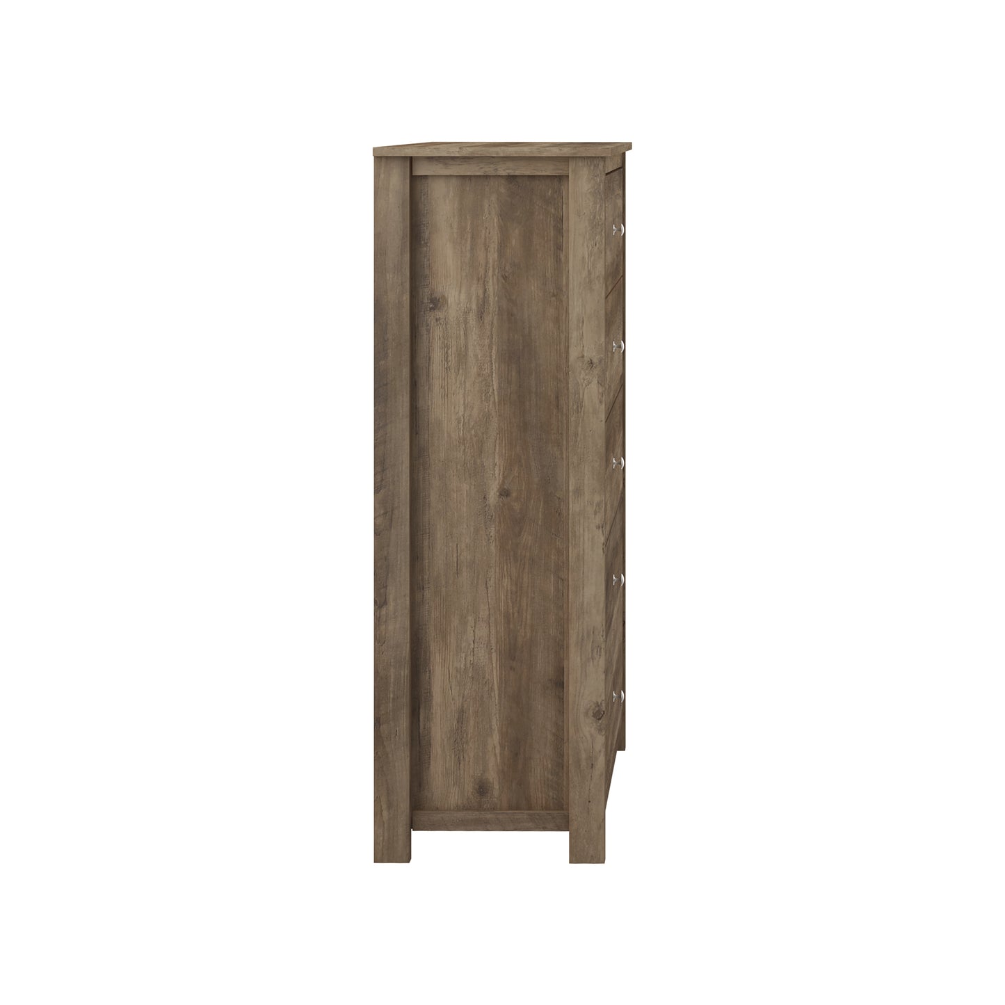 Galano 5 Drawer Chest with Manufactured Wood Construction 31.3" W × 15.6" D × 47.7" H
