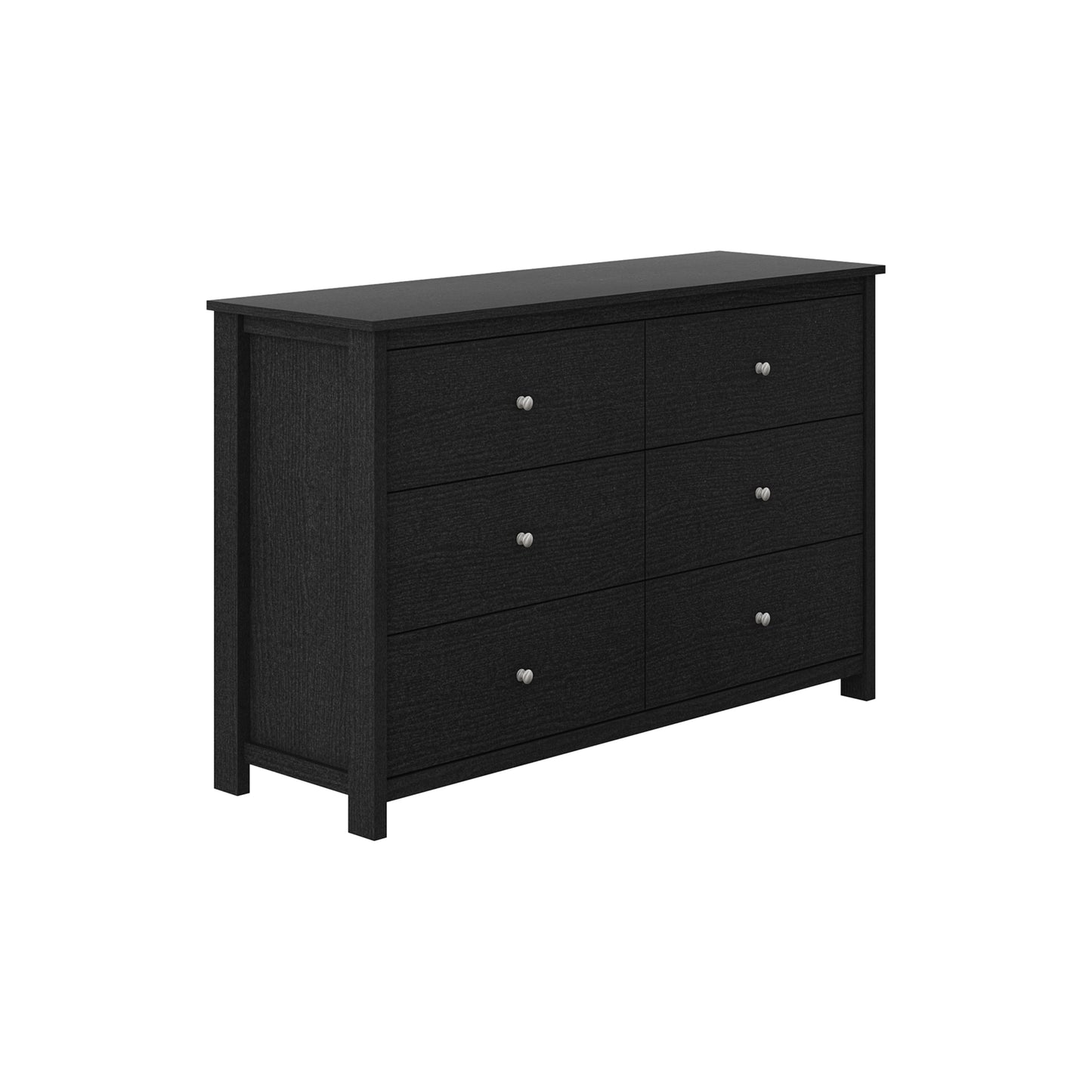 Galano 6 Drawer Standard Dresser with Manufactured Wood Construction 47.2" W