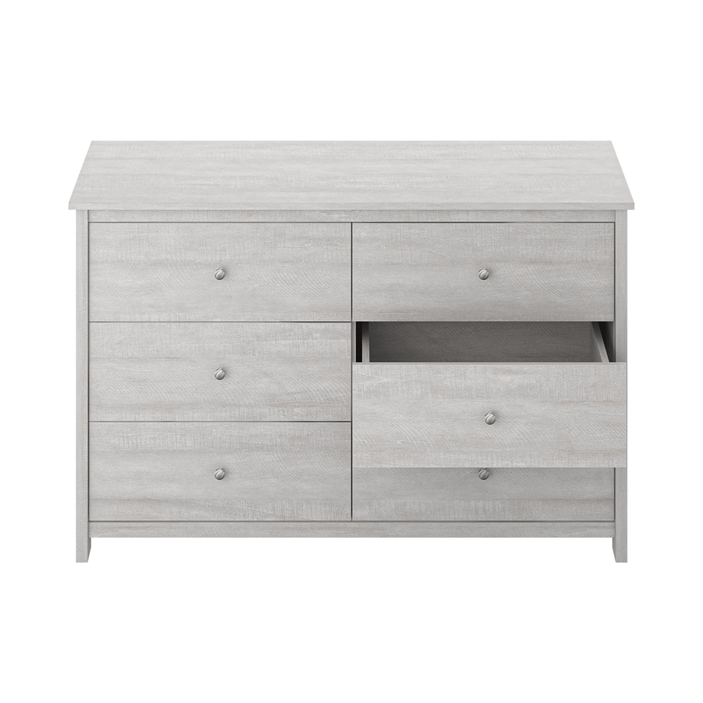 Galano 6 Drawer Standard Dresser with Manufactured Wood Construction 47.2" W