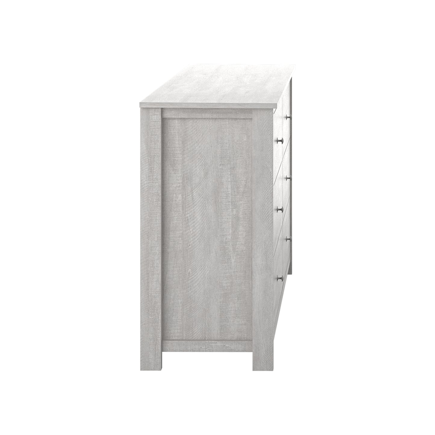Galano 6 Drawer Standard Dresser with Manufactured Wood Construction 47.2" W